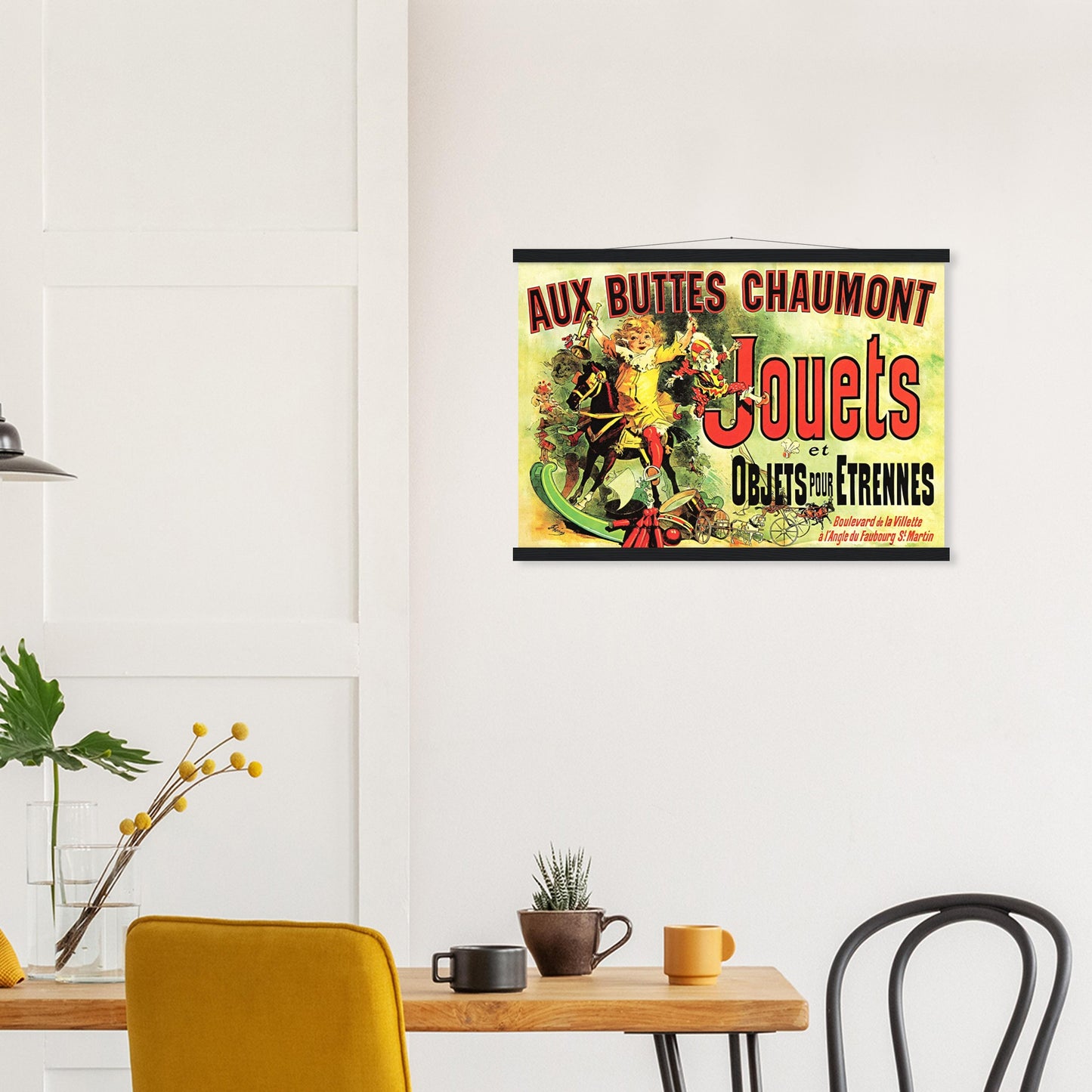 Friends Monica Geller's Apartment Vintage Poster Reprint Aux Buttes - Posterify