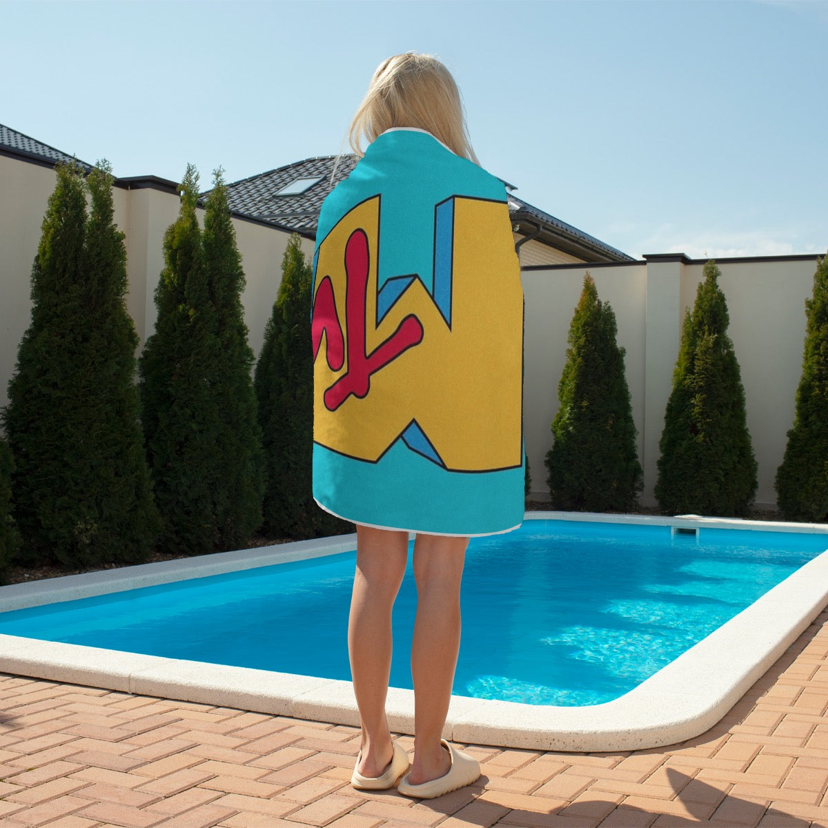 MTV Logo Rectangular Beach Towel