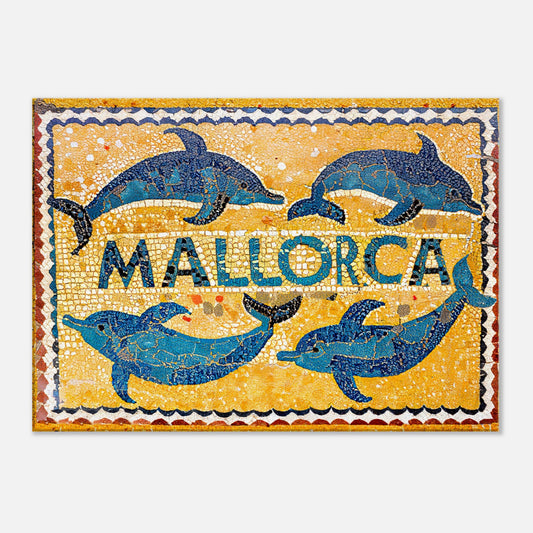 Canvas Print Roman Mosaic Style Mallorca By Posterify Design - Posterify