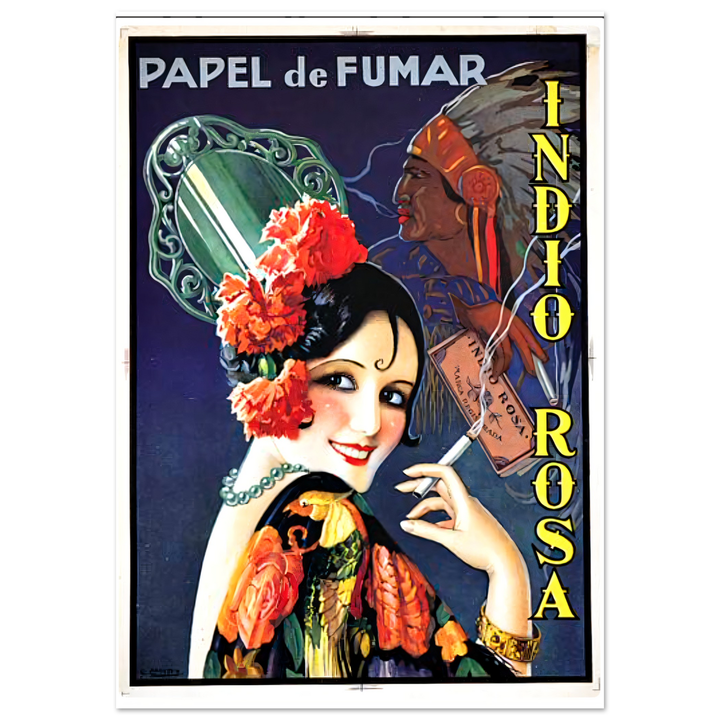 Vintage poster reprint on Premium Matte Paper - Posterify