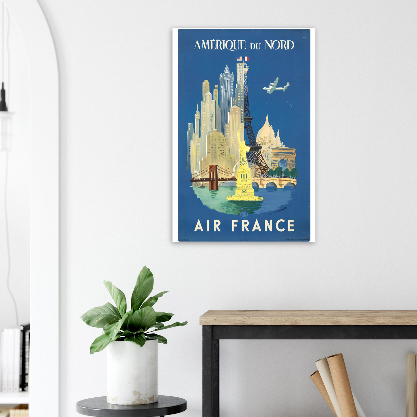 Vintage poster reprint on Premium Matte Paper - Posterify