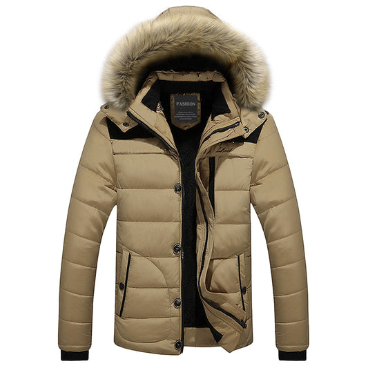 Hillside Faux Fur Trim Hooded Puffer Jacket - Posterify