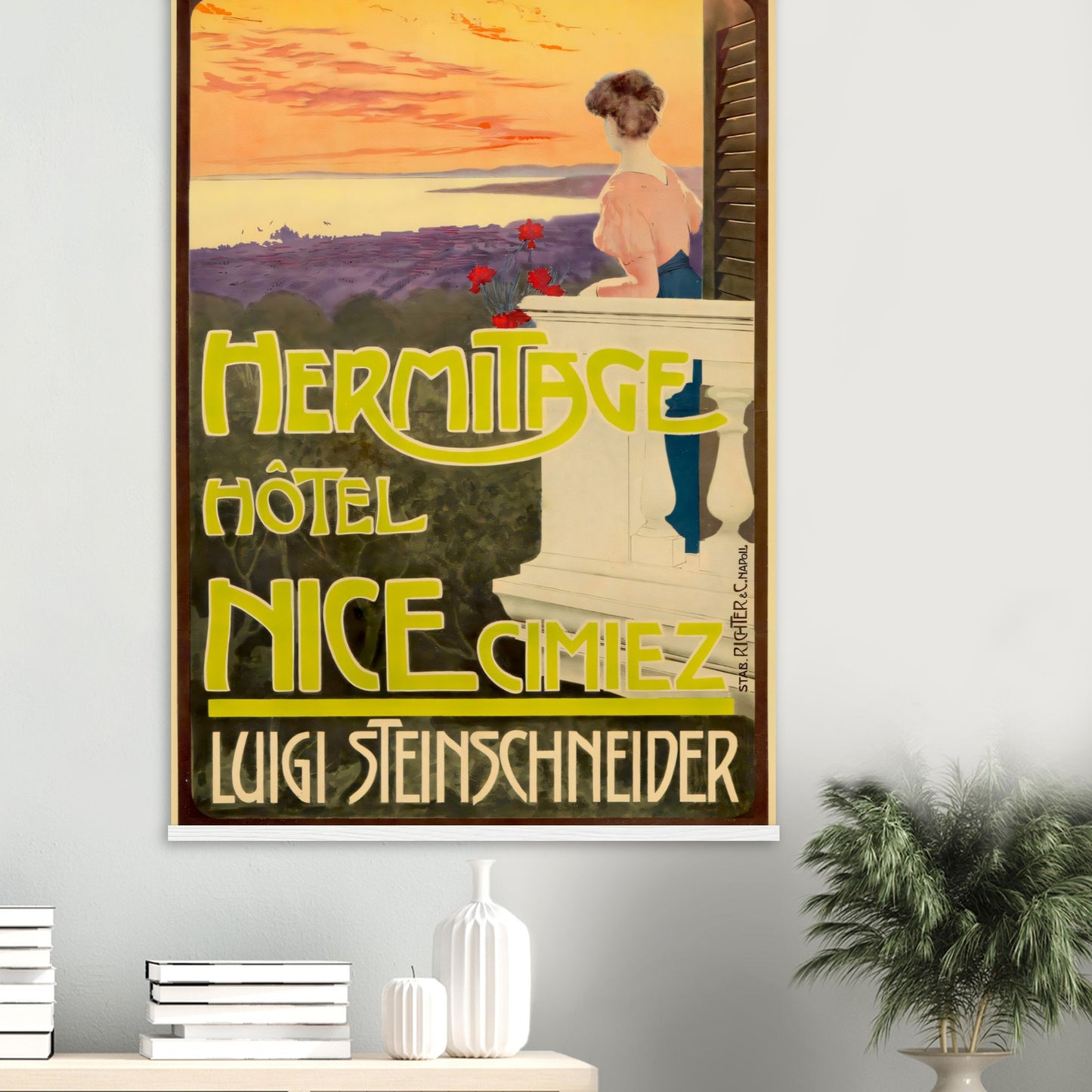 Nice Vintage Poster Reprint on Premium Matte Paper - Posterify