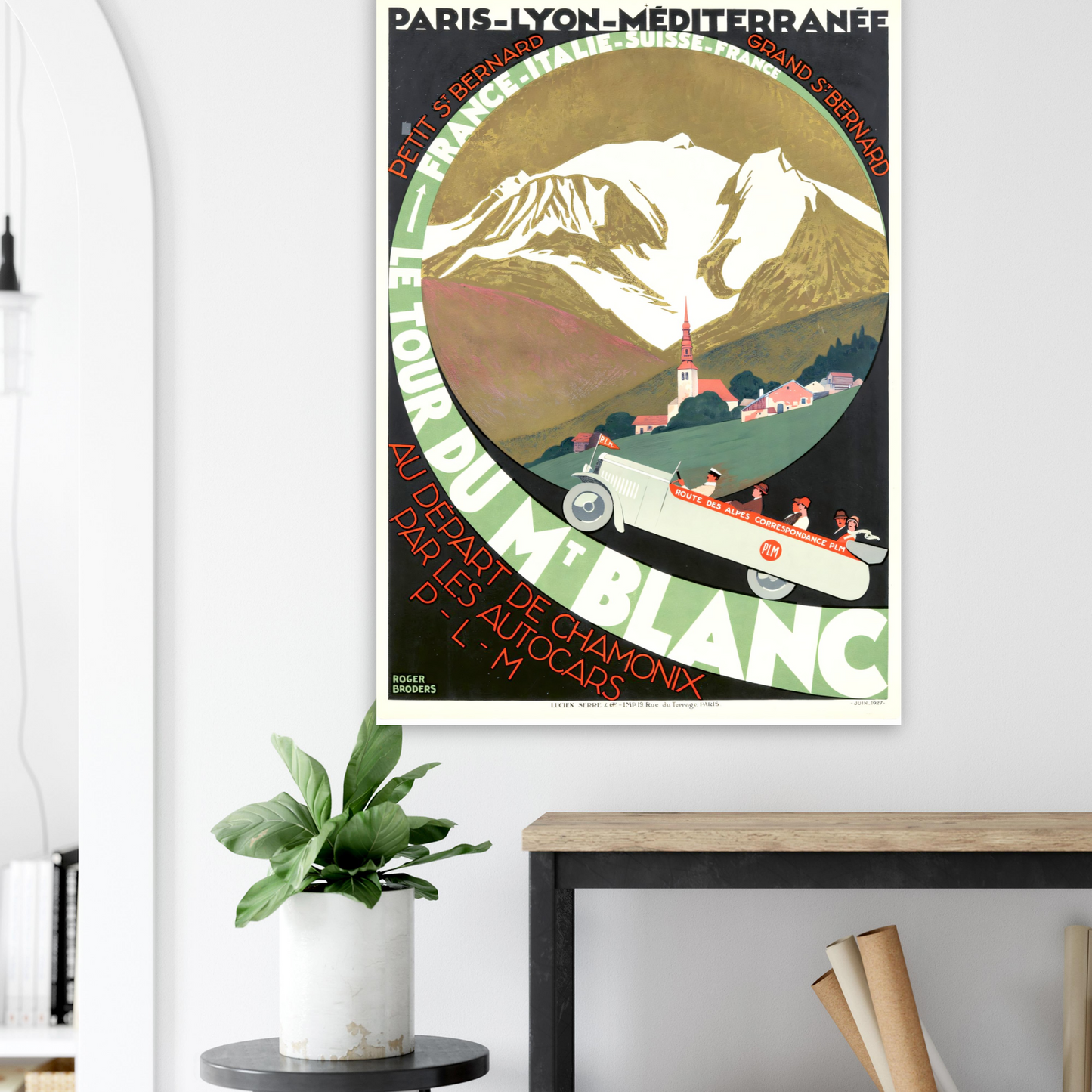 Vintage poster reprint on Premium Matte Paper - Posterify