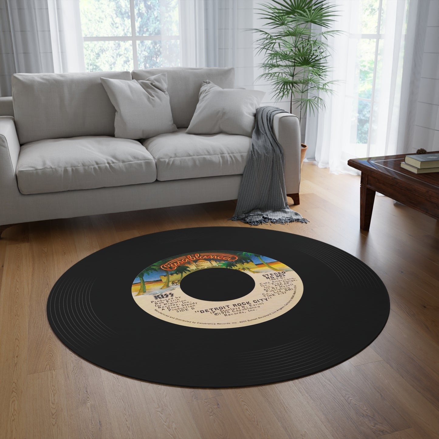 KISS Detroit Rock City HQ Rug (Made in US & EU)