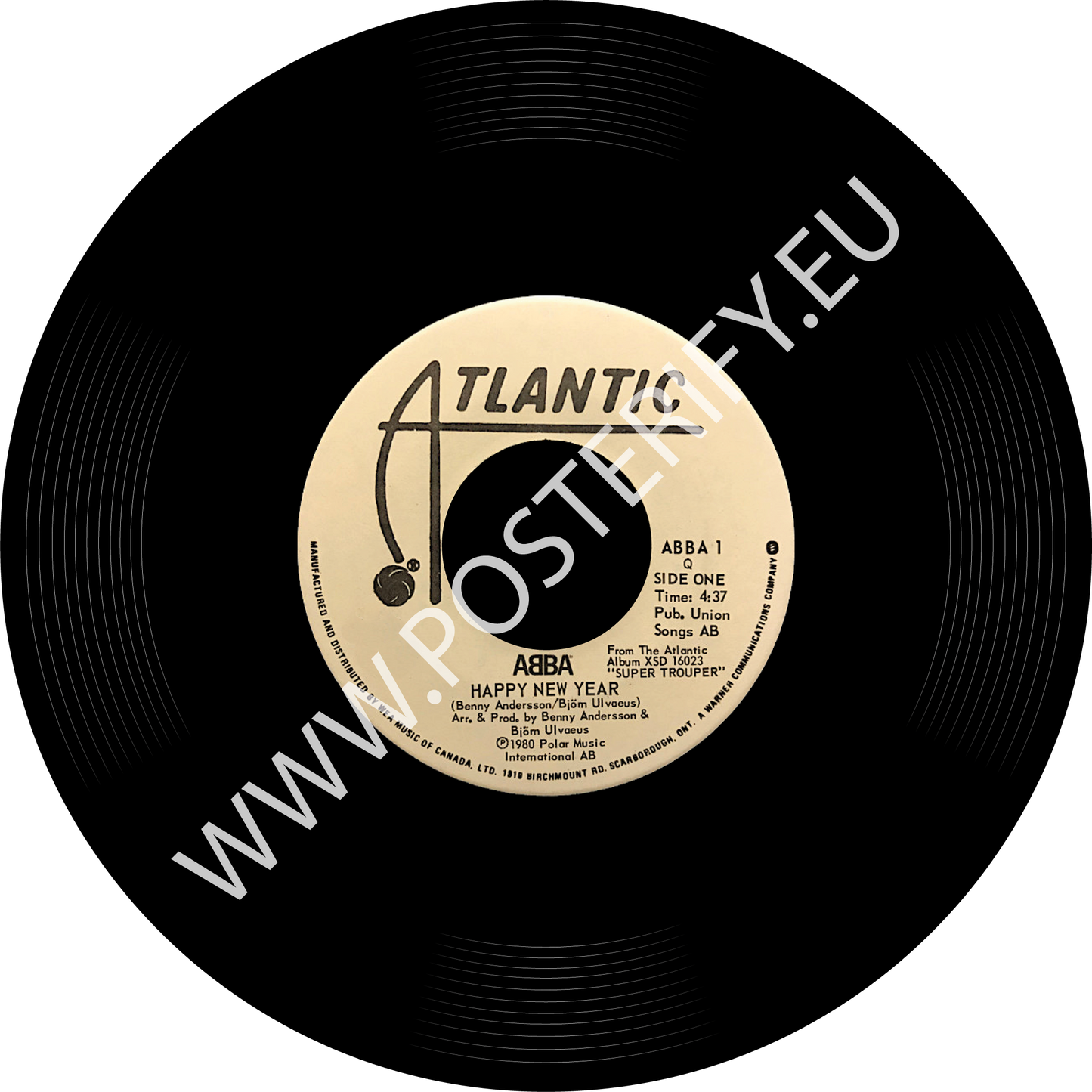 Tapis de bonne année vintage