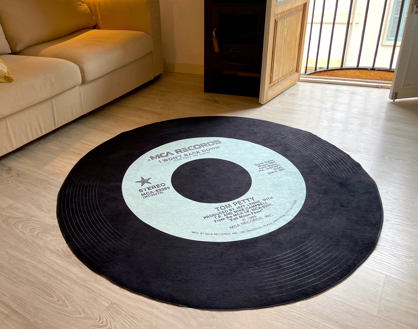 Tom Petty, je ne reculerai pas, Round Rug