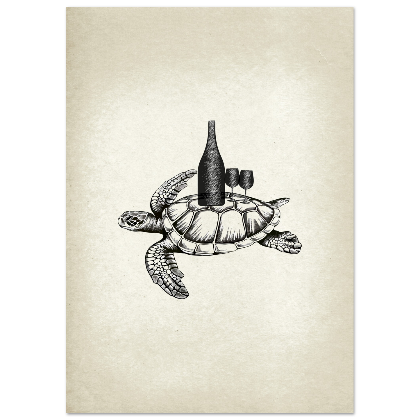 Post Card A5 for local pickup in Palma Turtle
