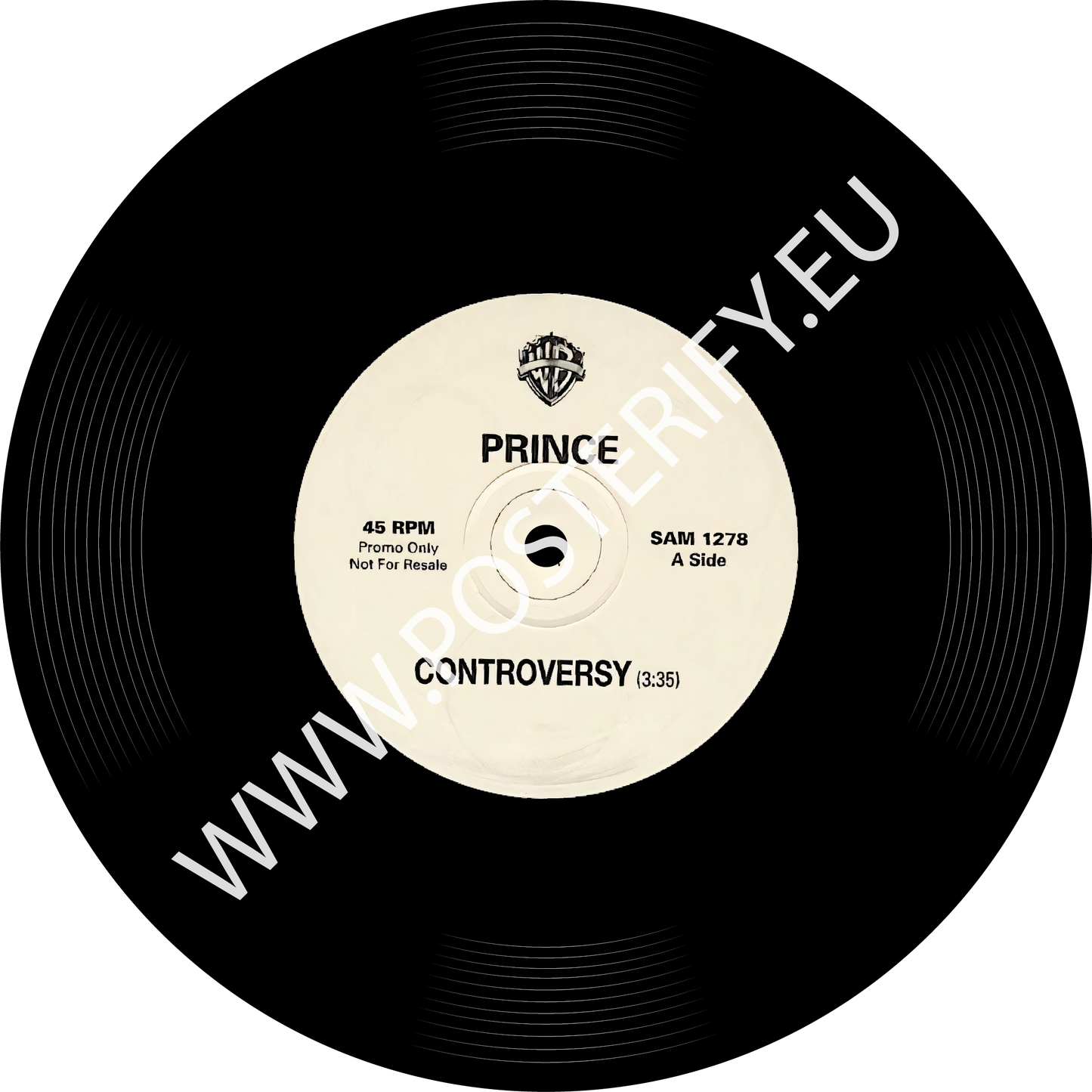 Prince, Controversy, Vinyl Record Mat