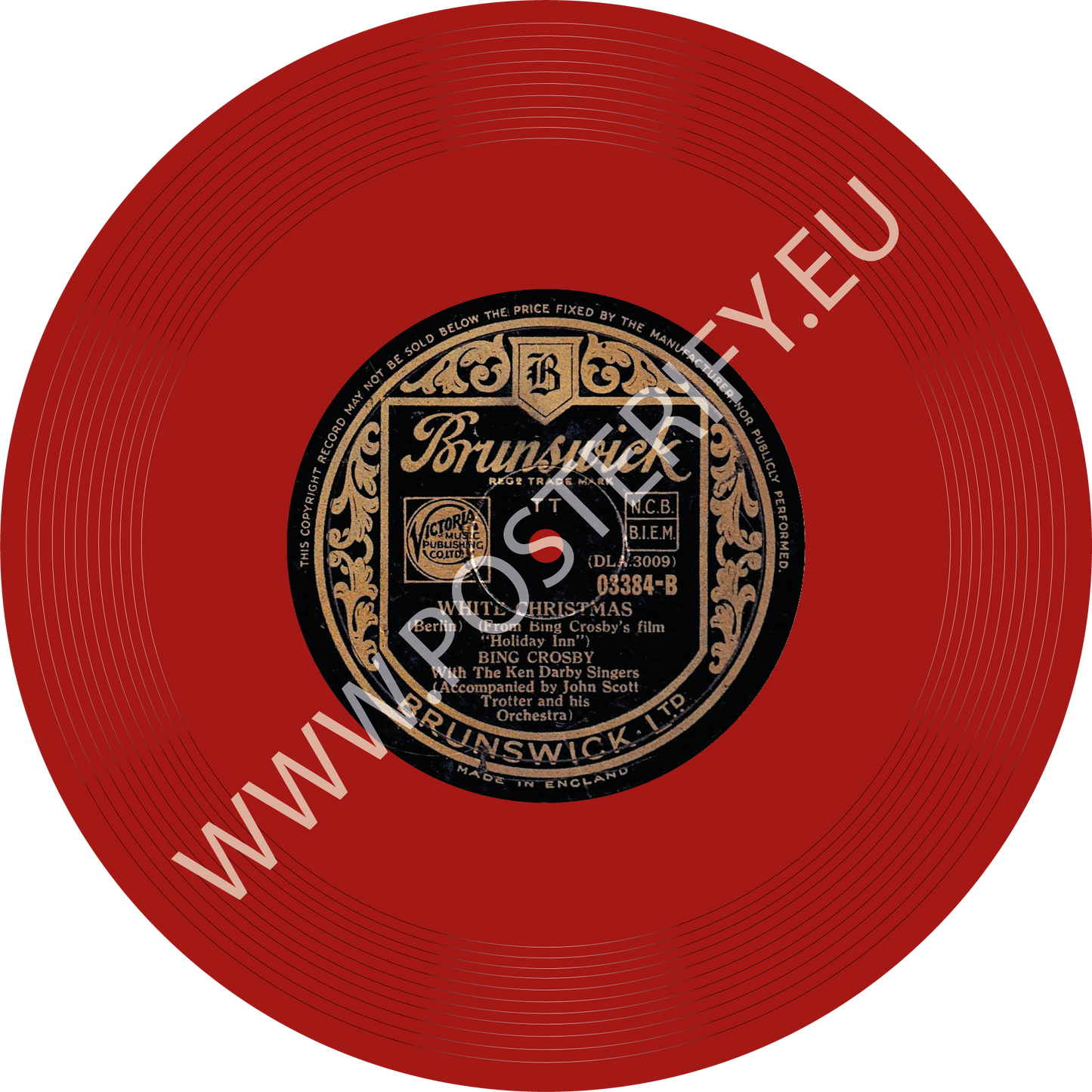 Tapis de Noël blanc vintage