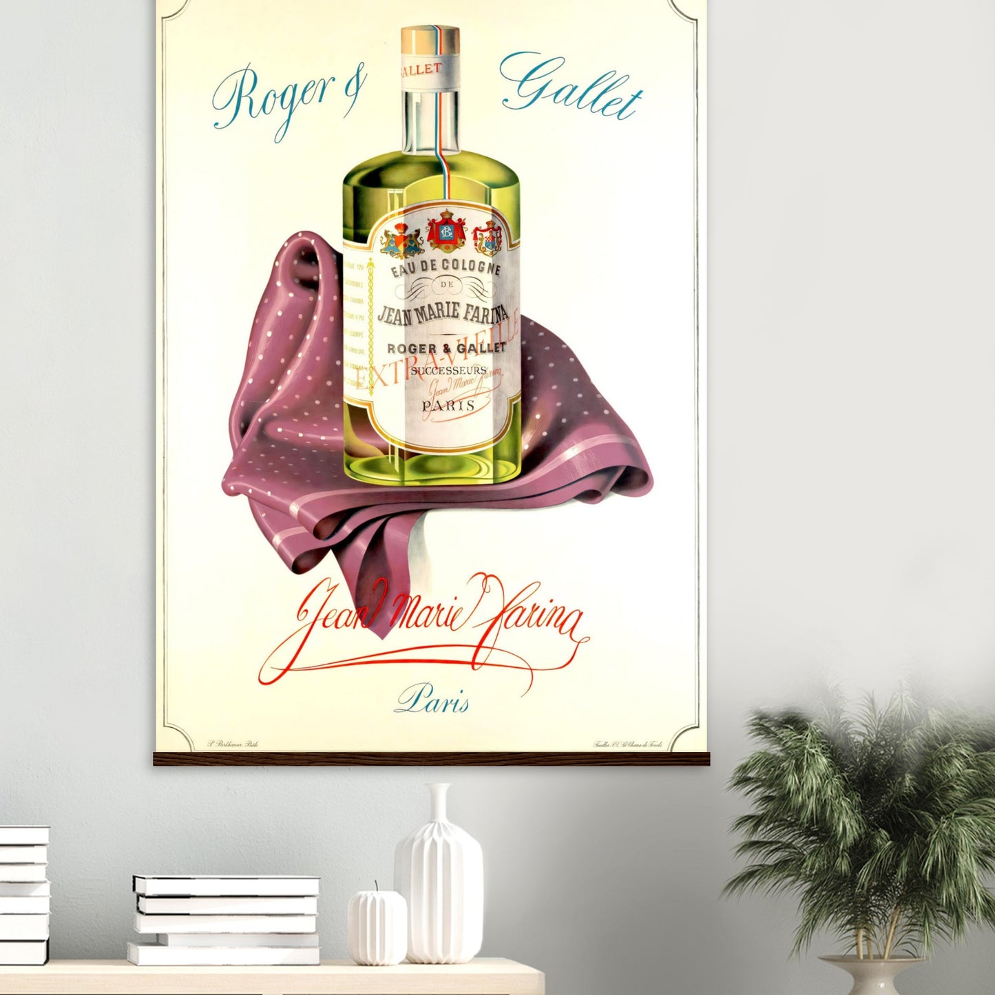 Vintage Poster Reprint, Parfume, Wall Art on Premium Paper - Posterify