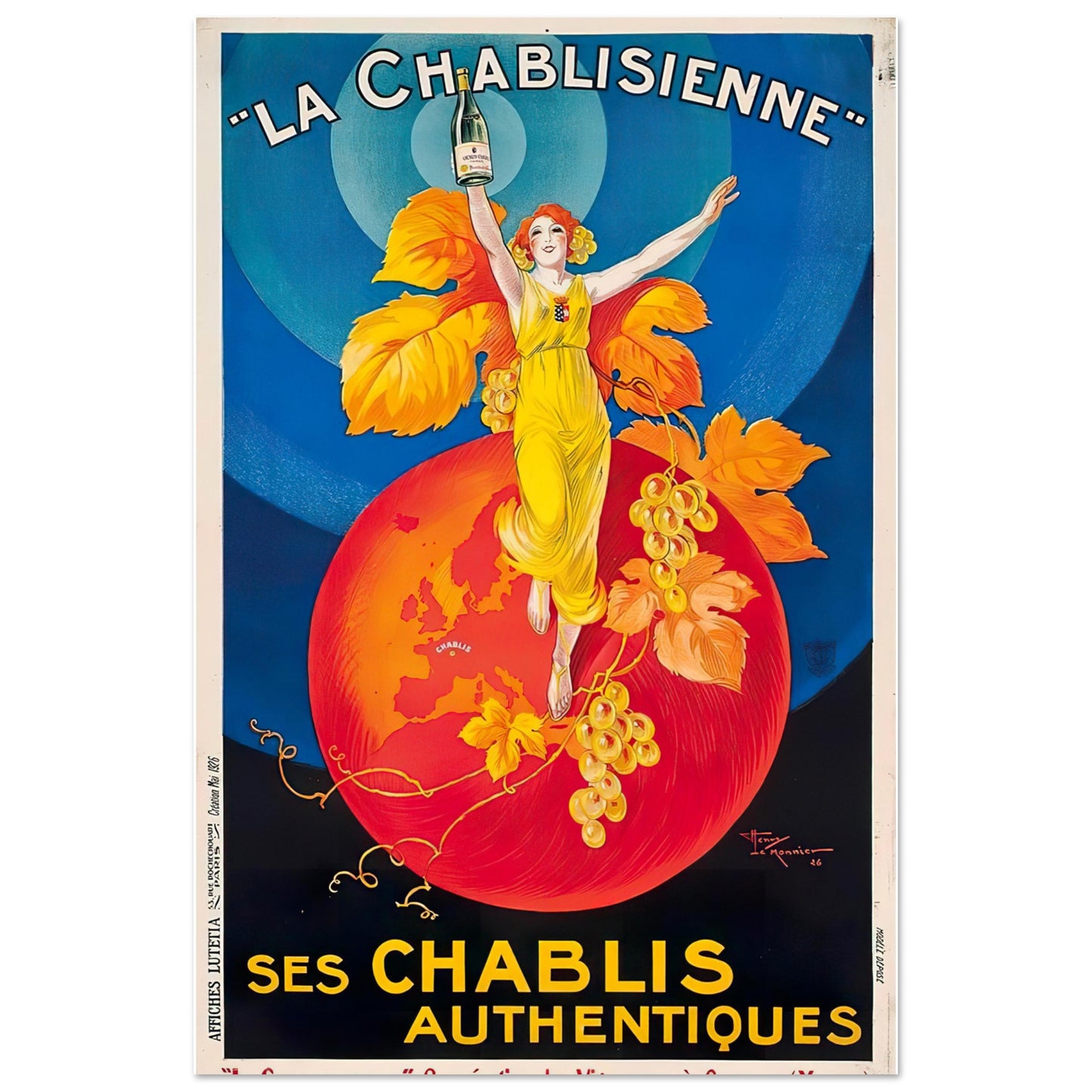 Vintage Poster Reprint on Premium Matte Paper - Posterify