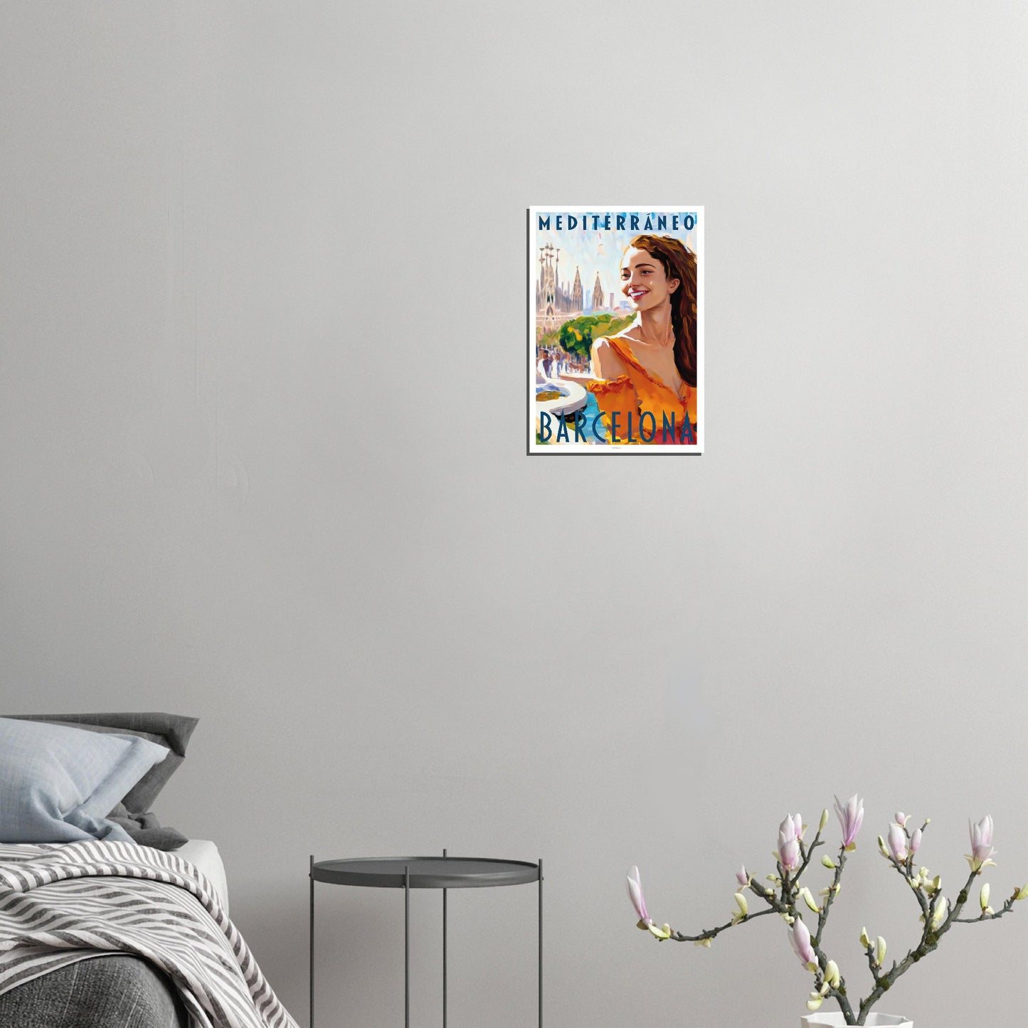 Barcelona Poster by Posterify design on Premium Matte Paper - Posterify