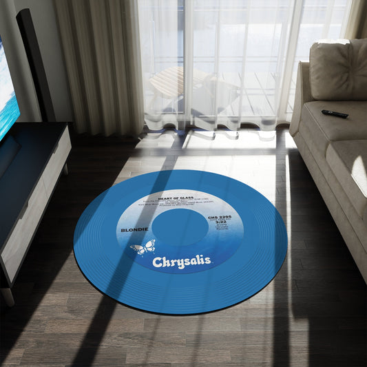 Blondie, Heart of glass, vinyl record mat - Posterify