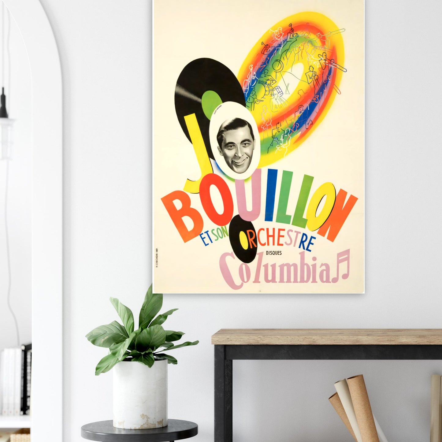 Bouillon Vintage poster reprint on Premium Matte Paper - Posterify