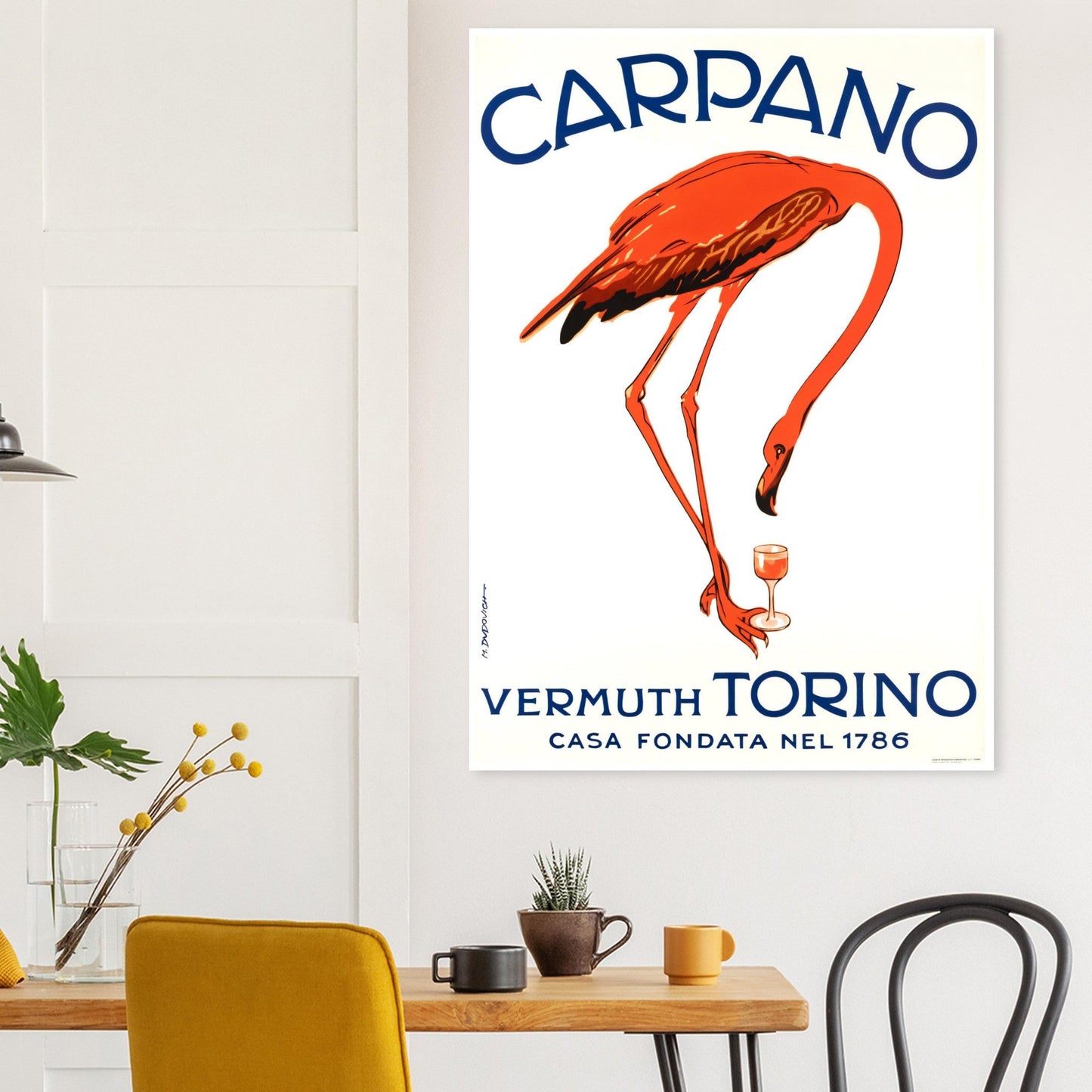 Carpano Vermuth Vintage Premium Matte Paper Poster - Posterify