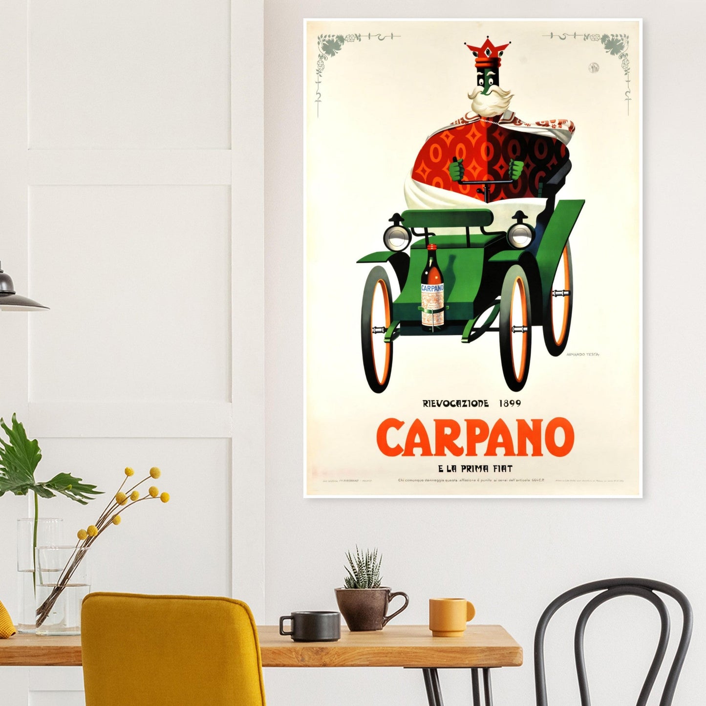 Carpano Vintage Premium Matte Paper Poster - Posterify