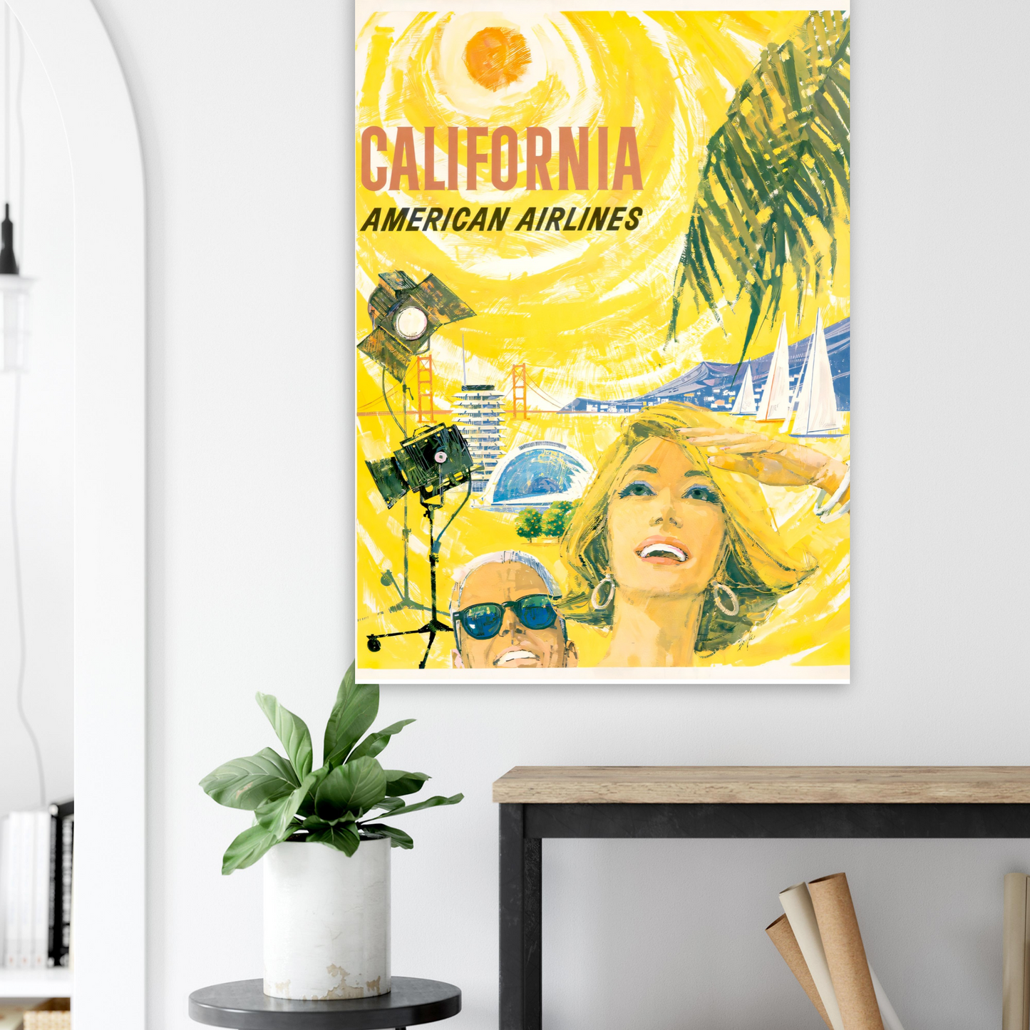 Vintage poster reprint on Premium Matte Paper - Posterify