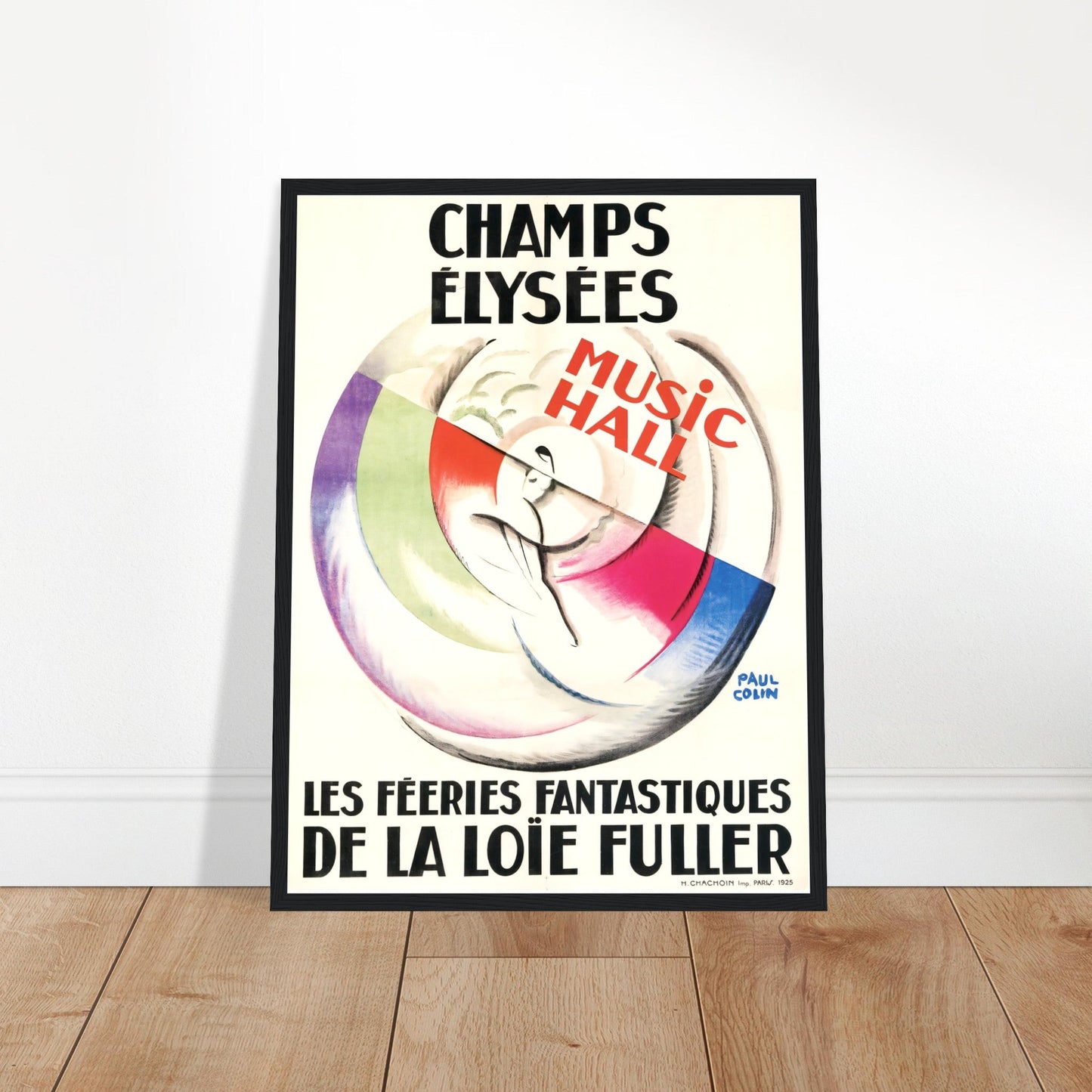 Champs Elysees Vintage Poster Reprint on Premium Matte paper - Posterify