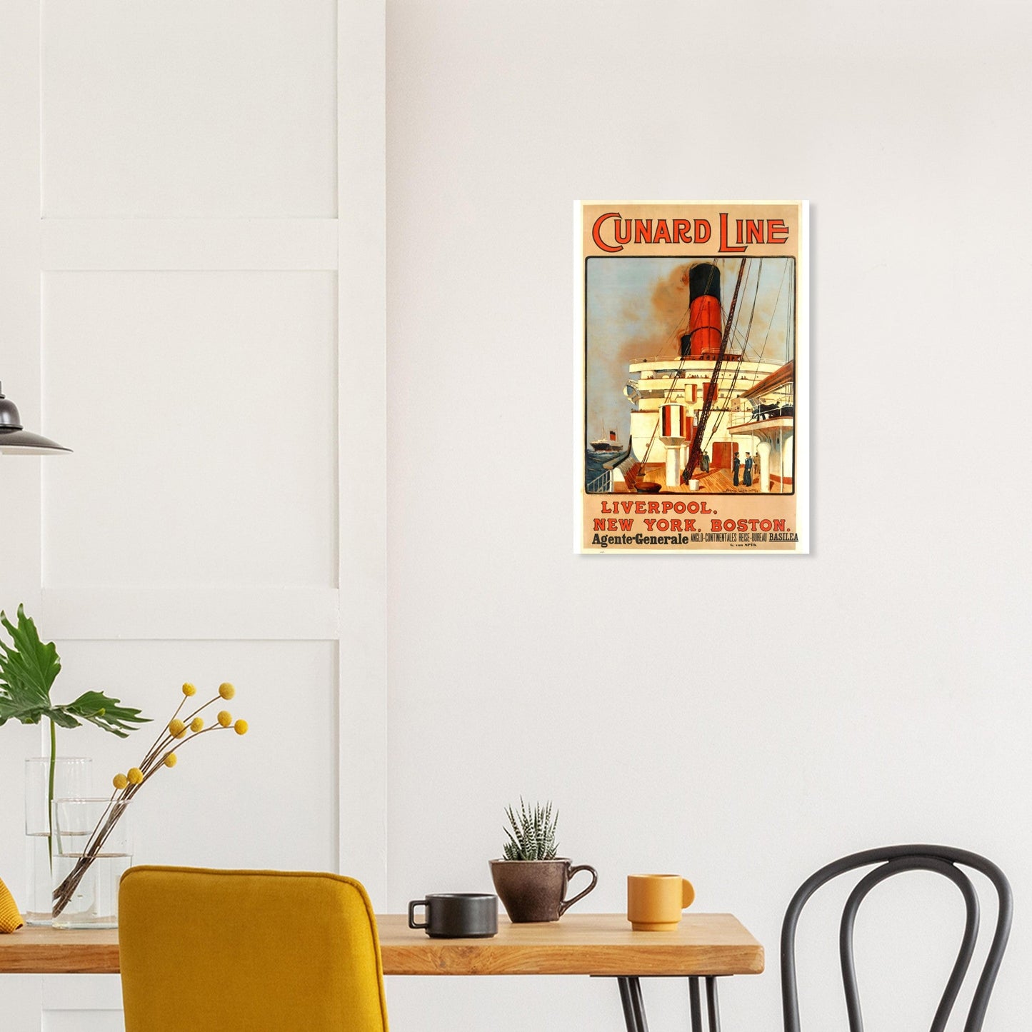 Cunard Line Vintage Premium Matte Paper Poster - Posterify