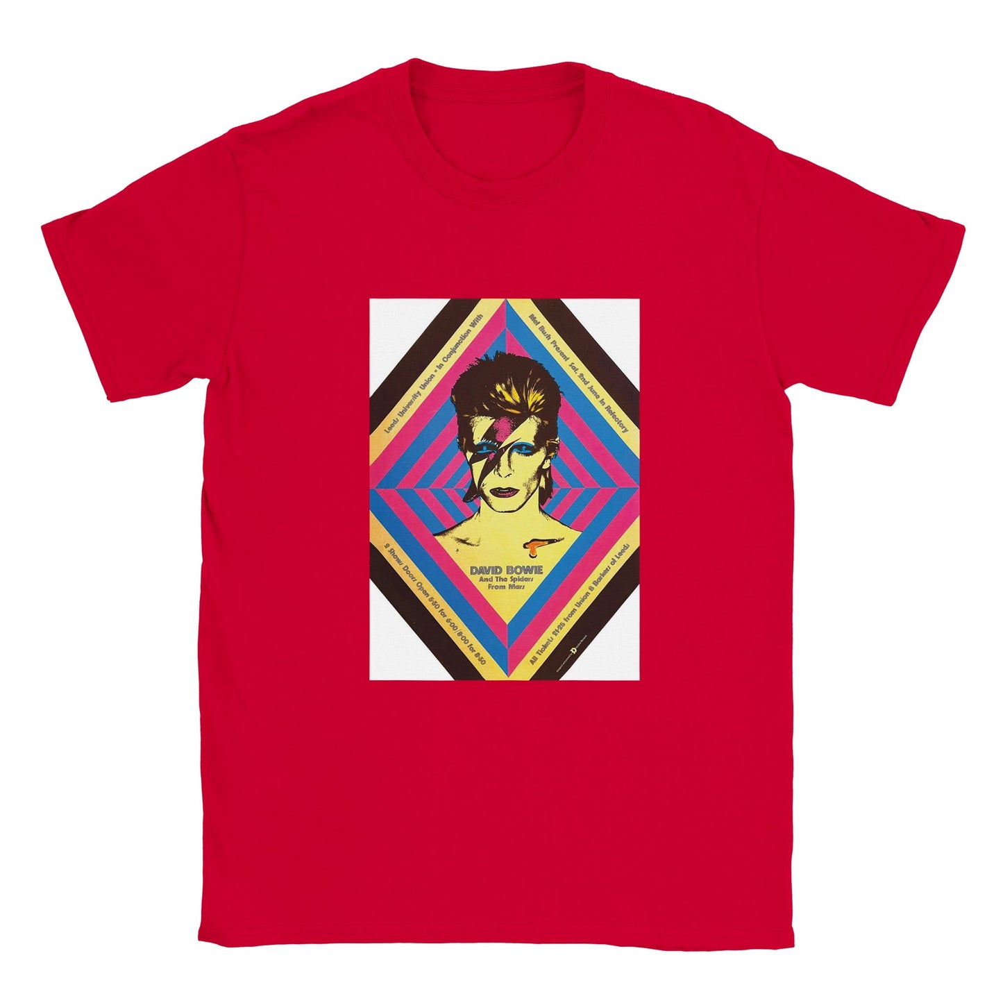 David Bowie Classic Unisex Crewneck T - shirt - Posterify