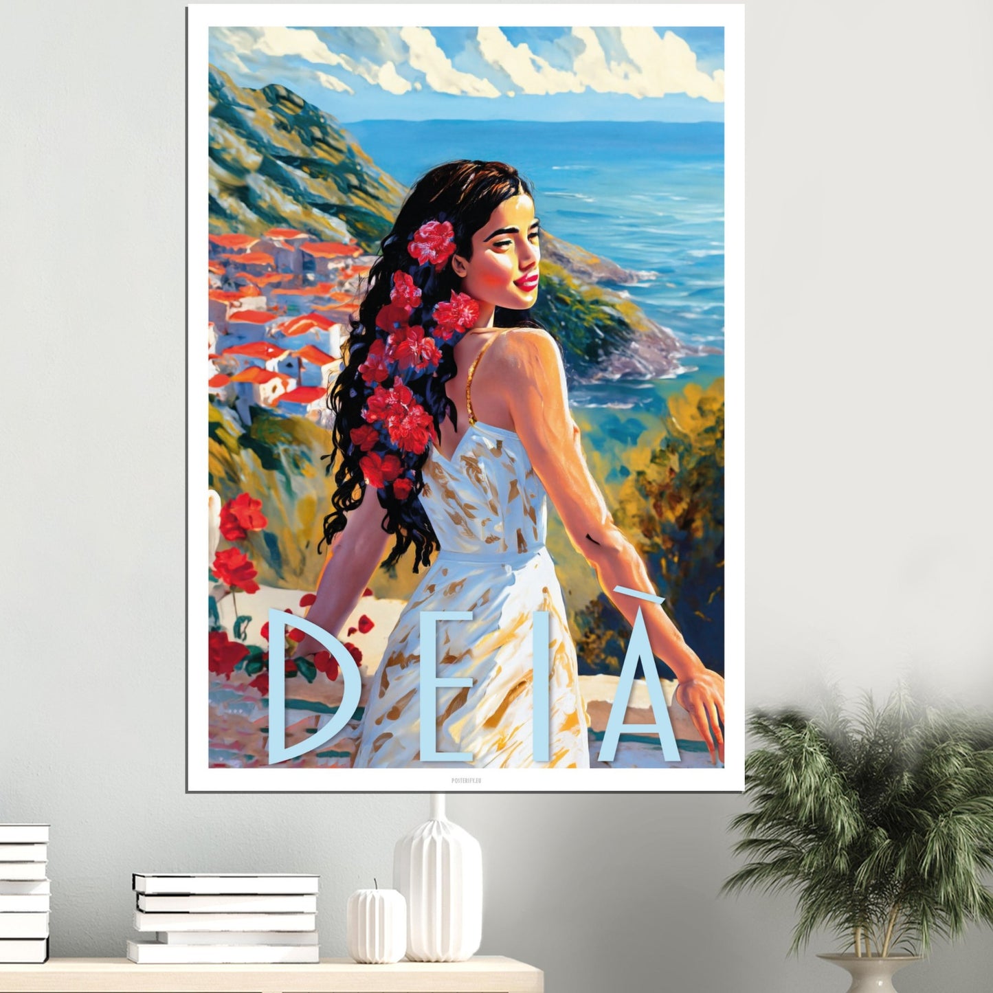 Deiá, Mallorca Poster by Posterity Design on Premium Matte Paper - Posterify