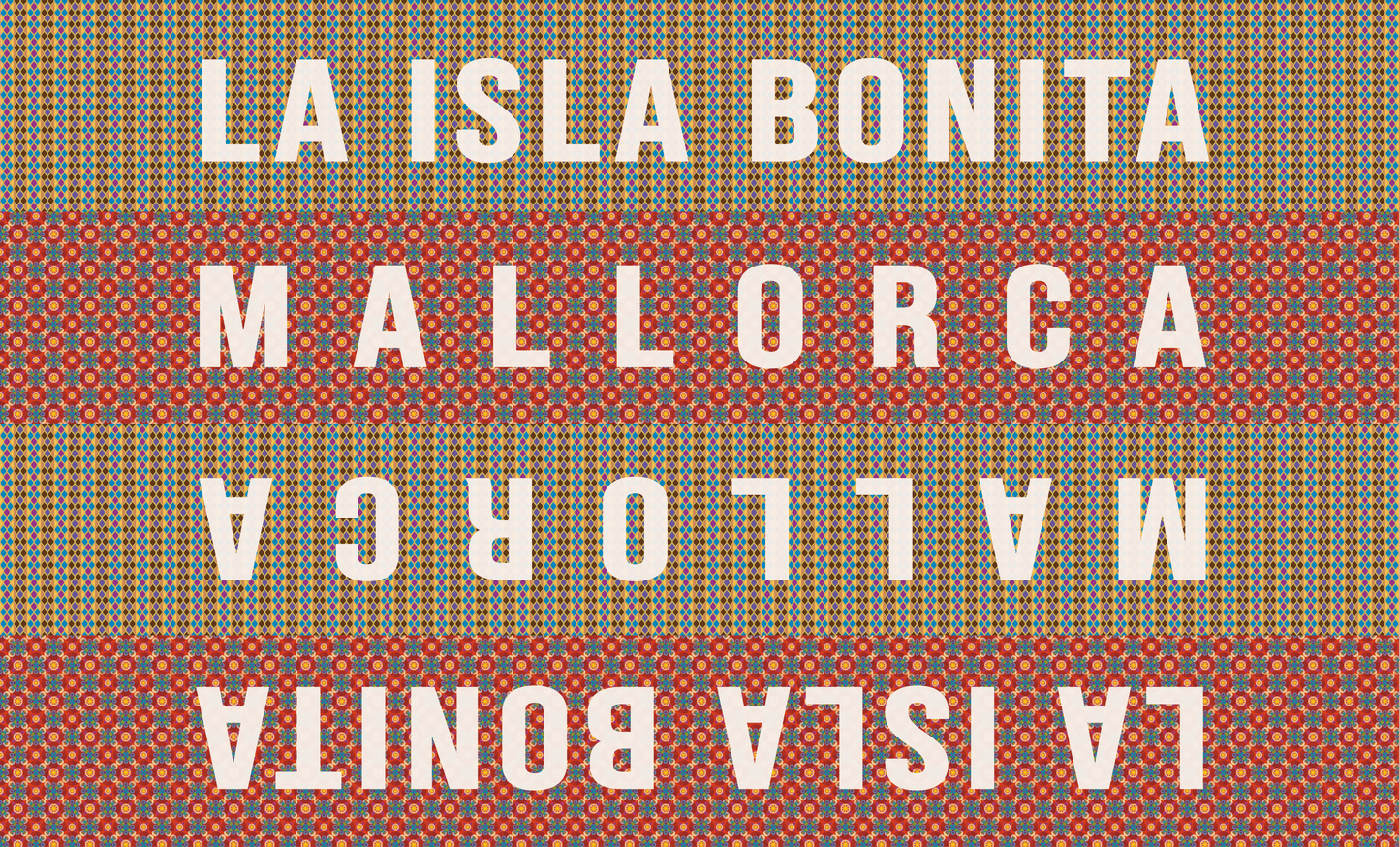 Door Mat 'La Isla Bonita Mallorca' - Posterify