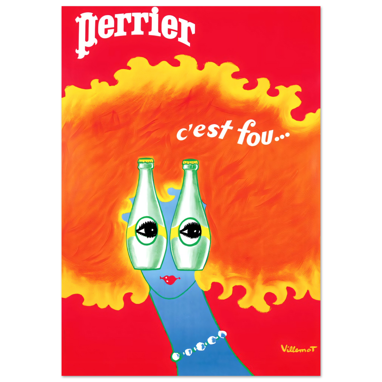 Vintage poster reprint on Premium Matte Paper - Posterify