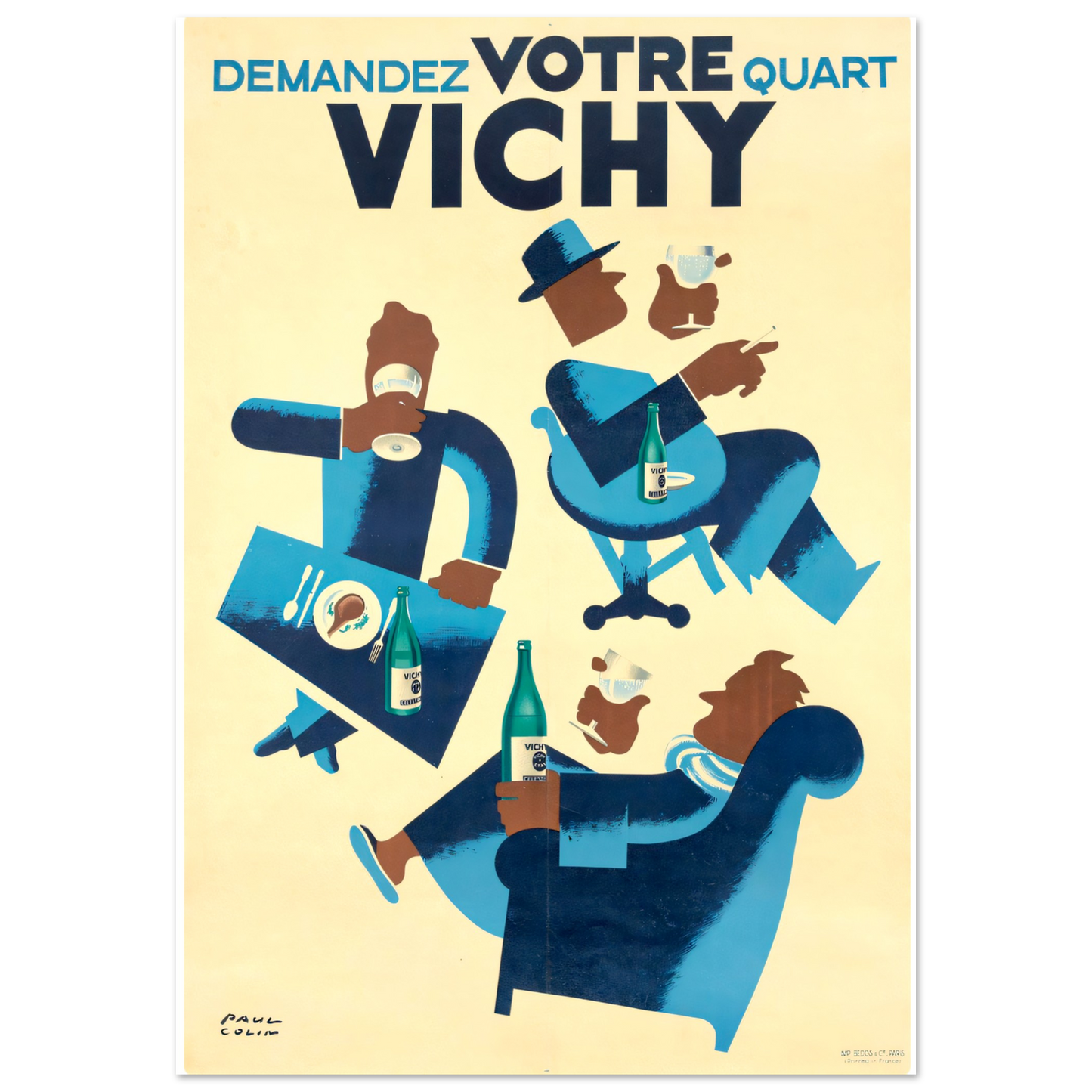 Vintage poster reprint on Premium Matte Paper - Posterify