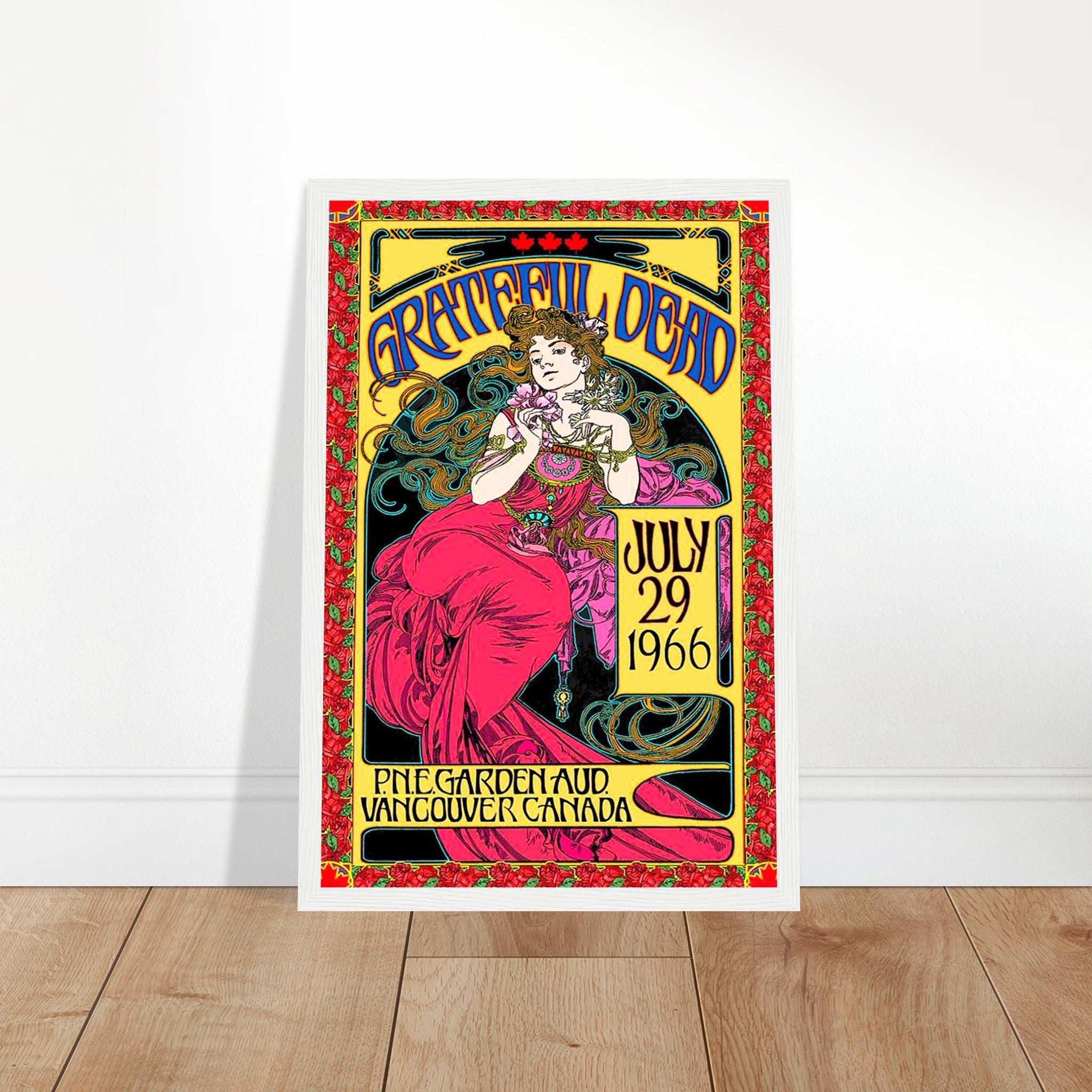 u*3様 GRATEFUL DEAD vintage poster Grateful Dead Vintage Poster Reprint on Premium Matte Paper