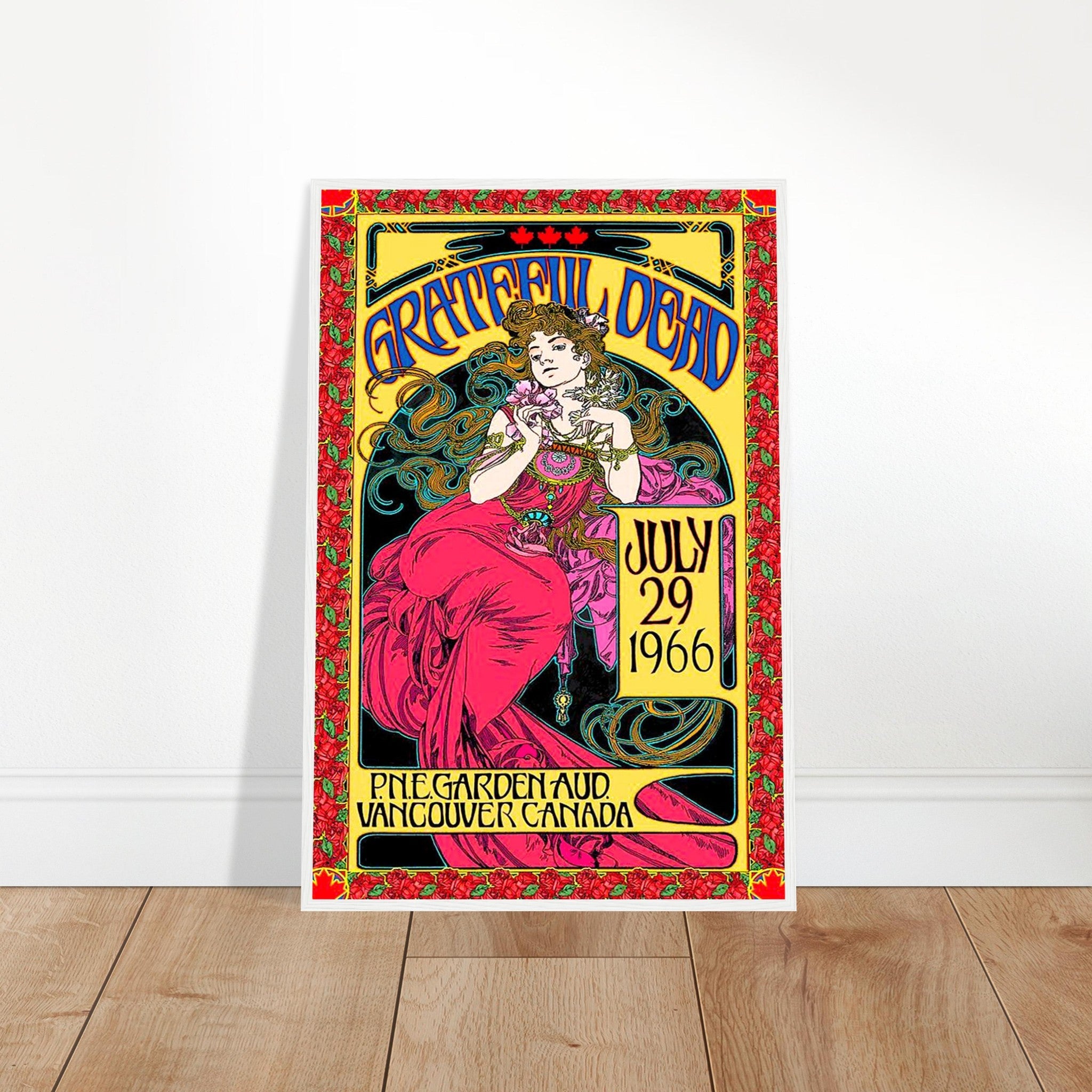 Grateful Dead Vintage Poster Reprint on Premium Matte Paper
