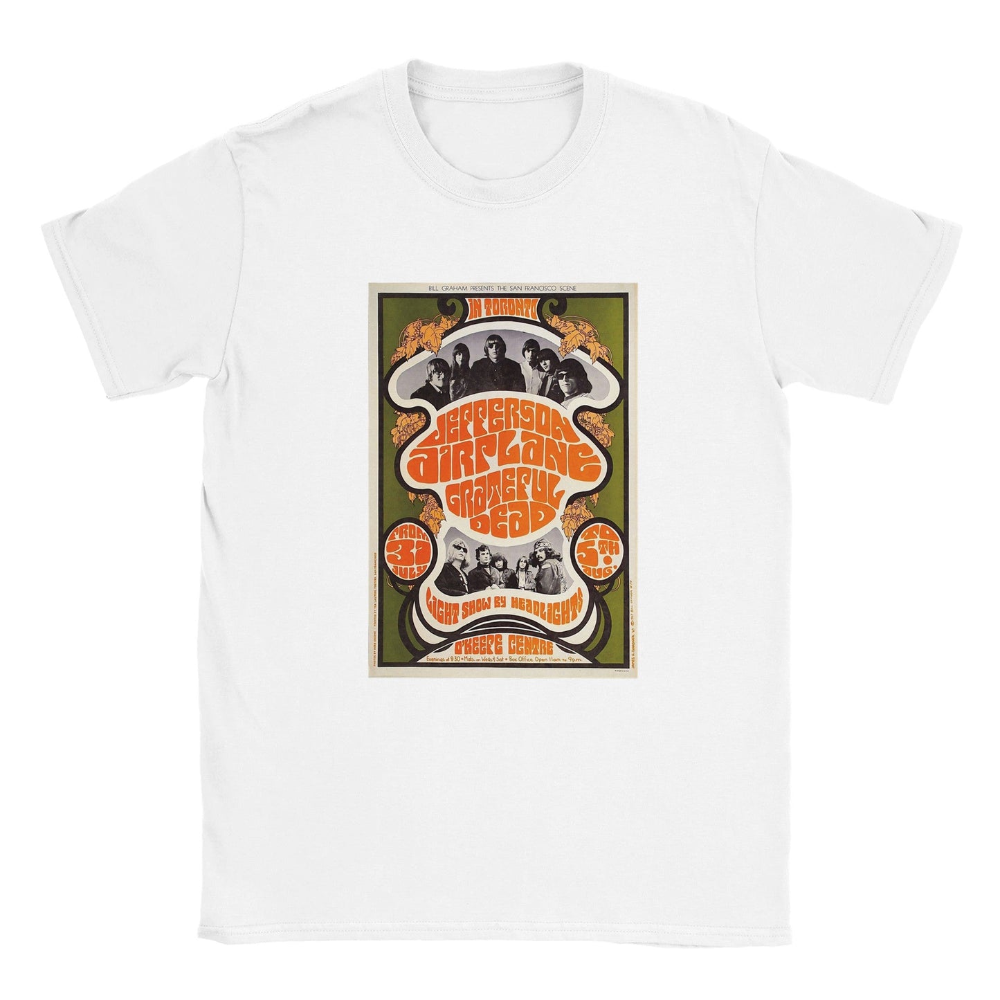 Jefferson Airplane Classic Unisex Crewneck T - shirt - Posterify