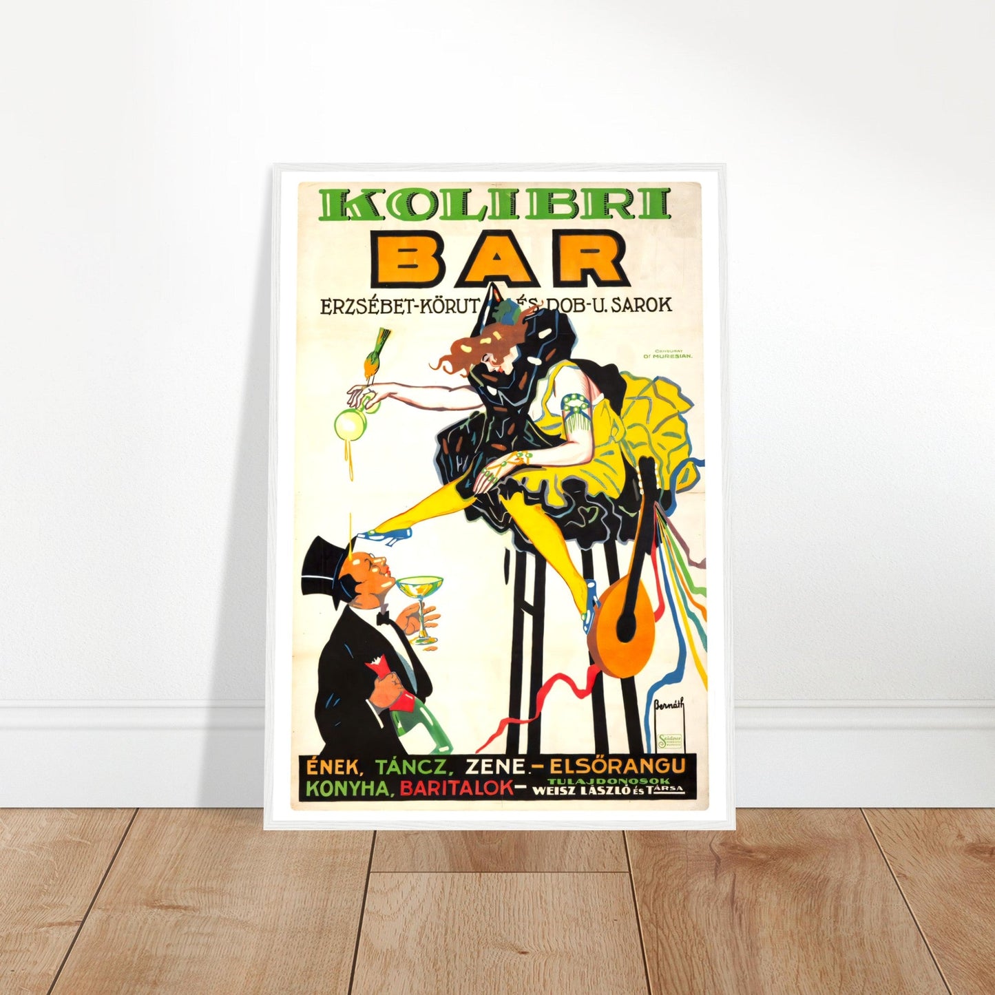 Kolibri Vintage Poster Reprint on Premium Matte Paper - Posterify