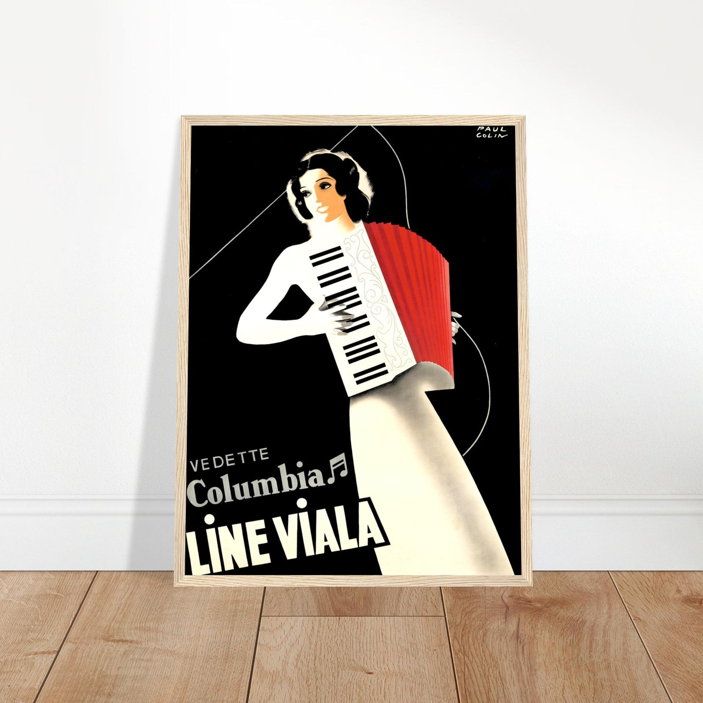 Line Viala Vintage Poster reprint on premium matte paper - Posterify