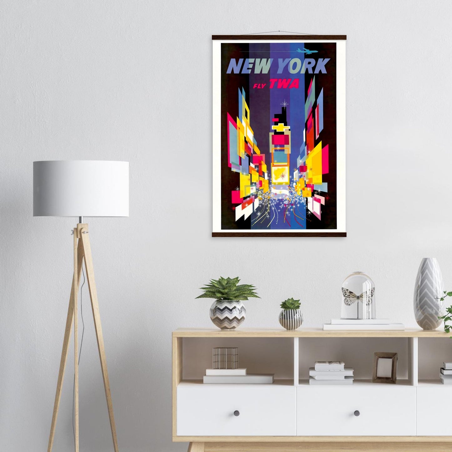 New York Vintage Poster Reprint on Premium Matte Paper - Posterify