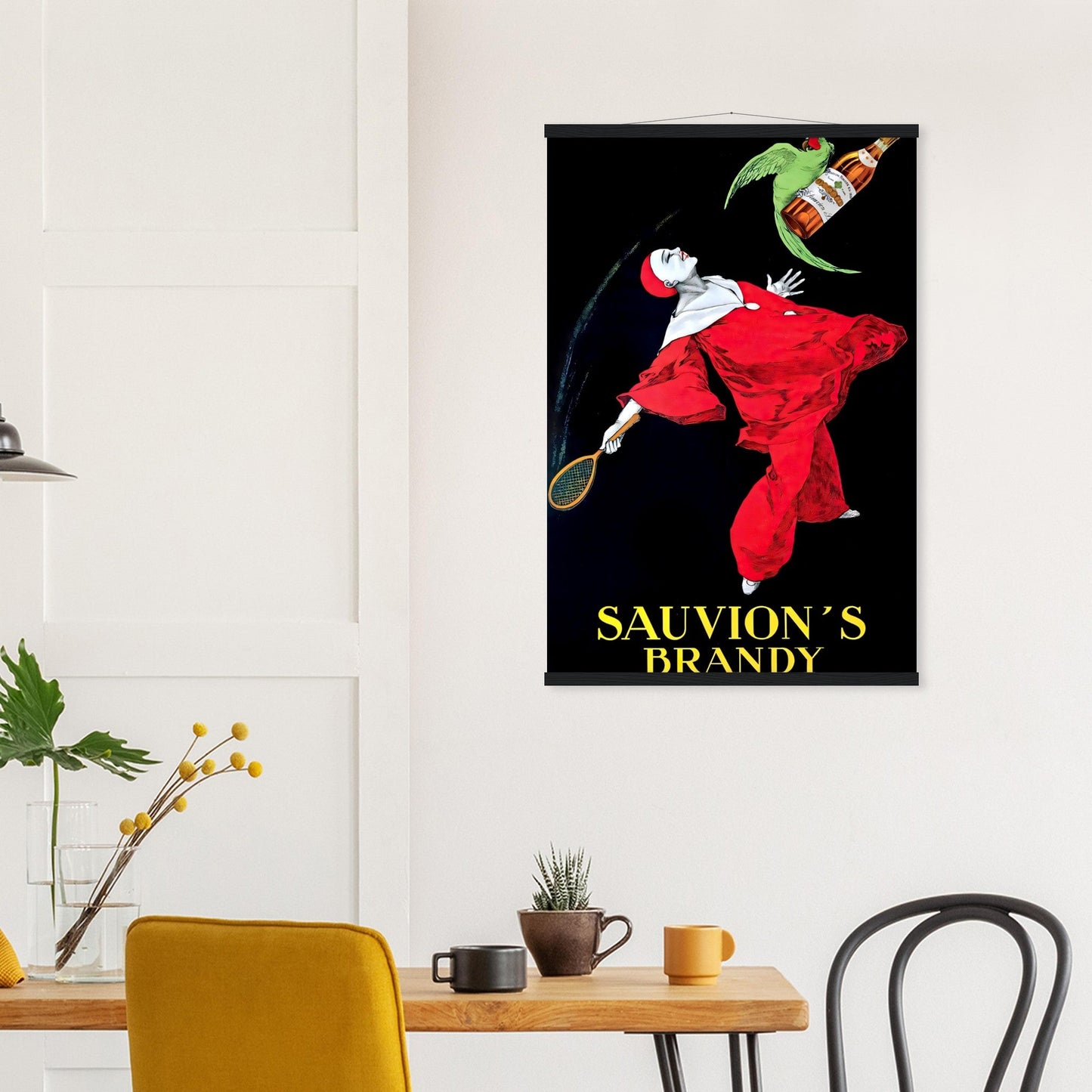 Sauvions Brandy Vintage Poster Reprint on Premium Matte Paper - Posterify