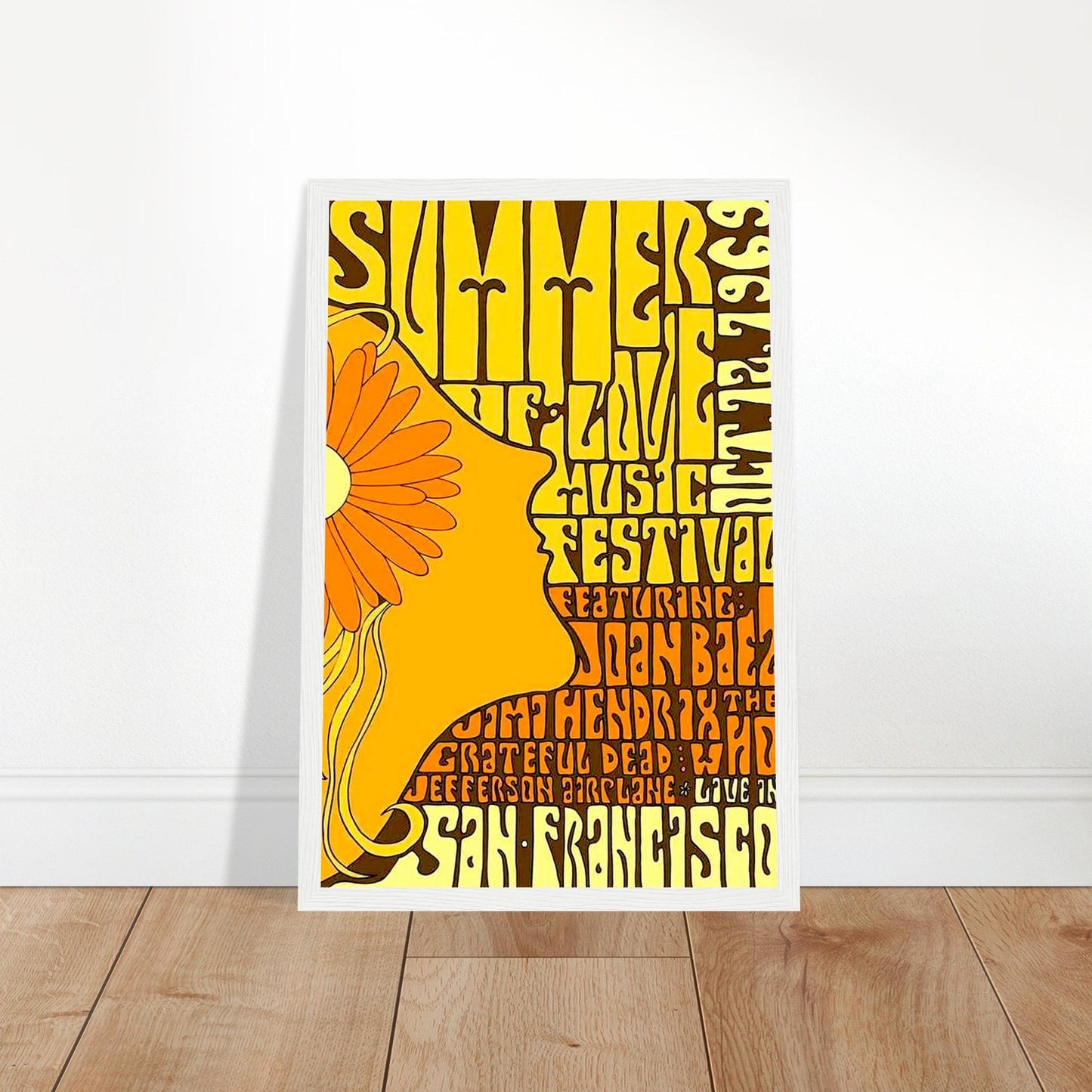 Summer of Love Poster Reprint on Premium Matte Paper - Posterify