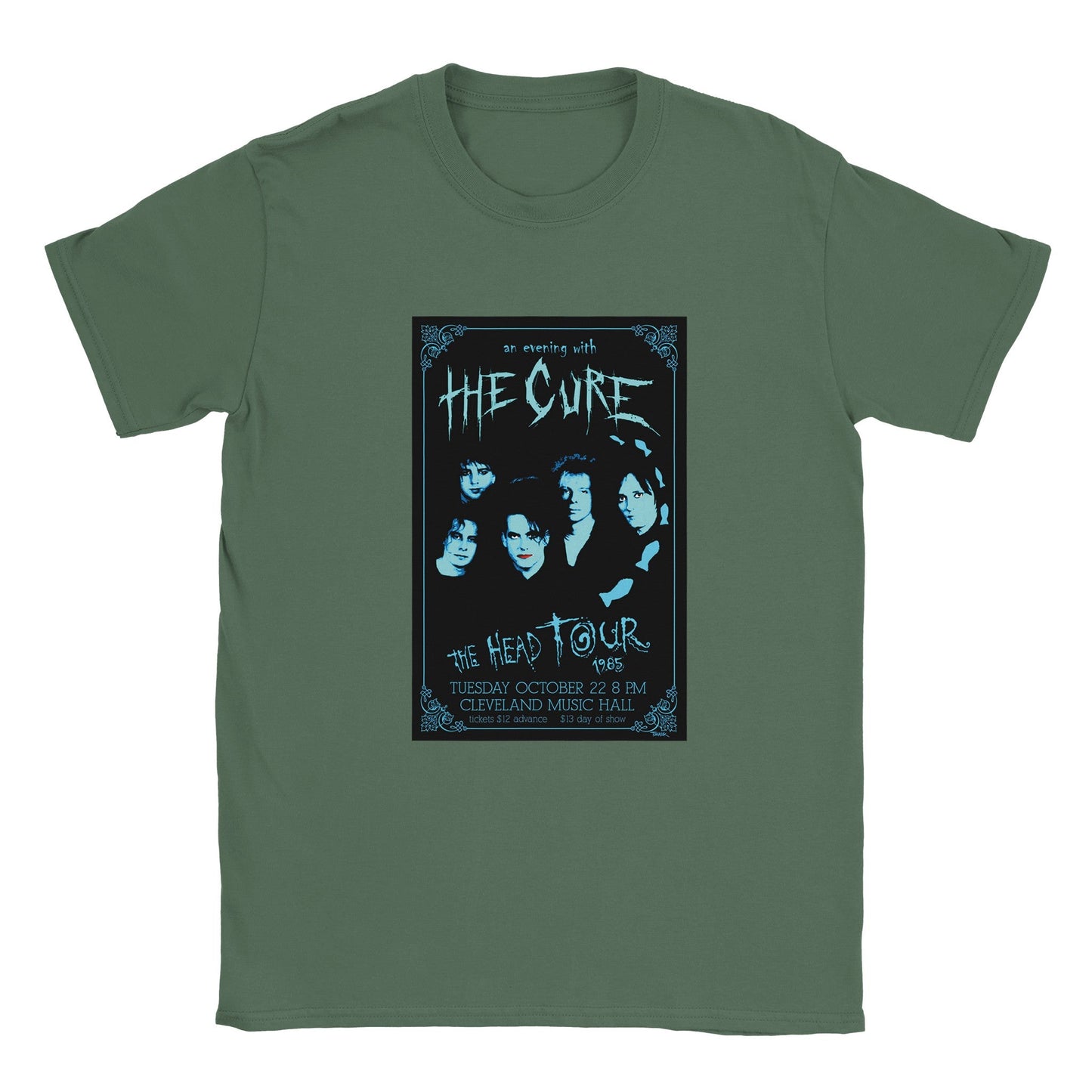 The Cure Classic Unisex Crewneck T - shirt - Posterify