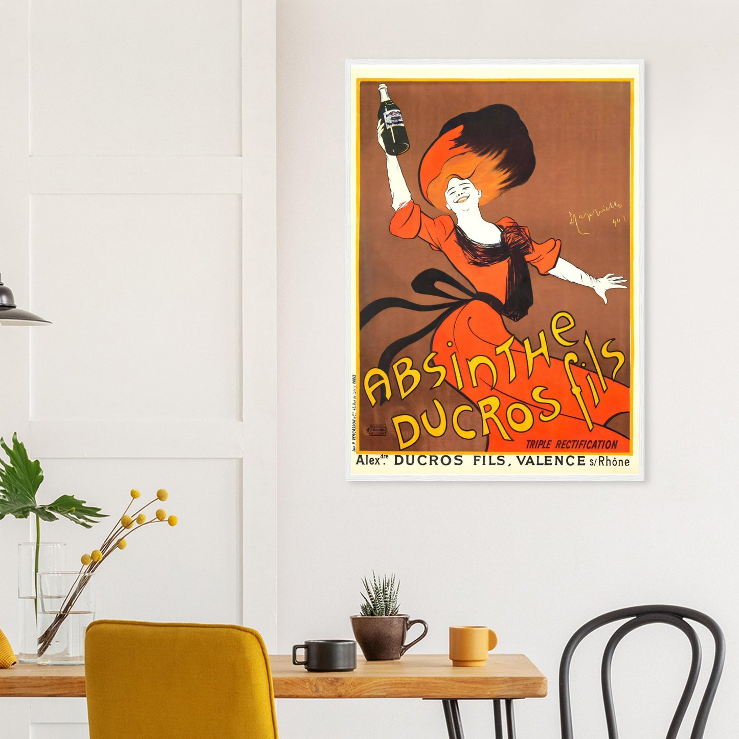 Vintage Original Reprint Poster in Wooden Frame - Posterify