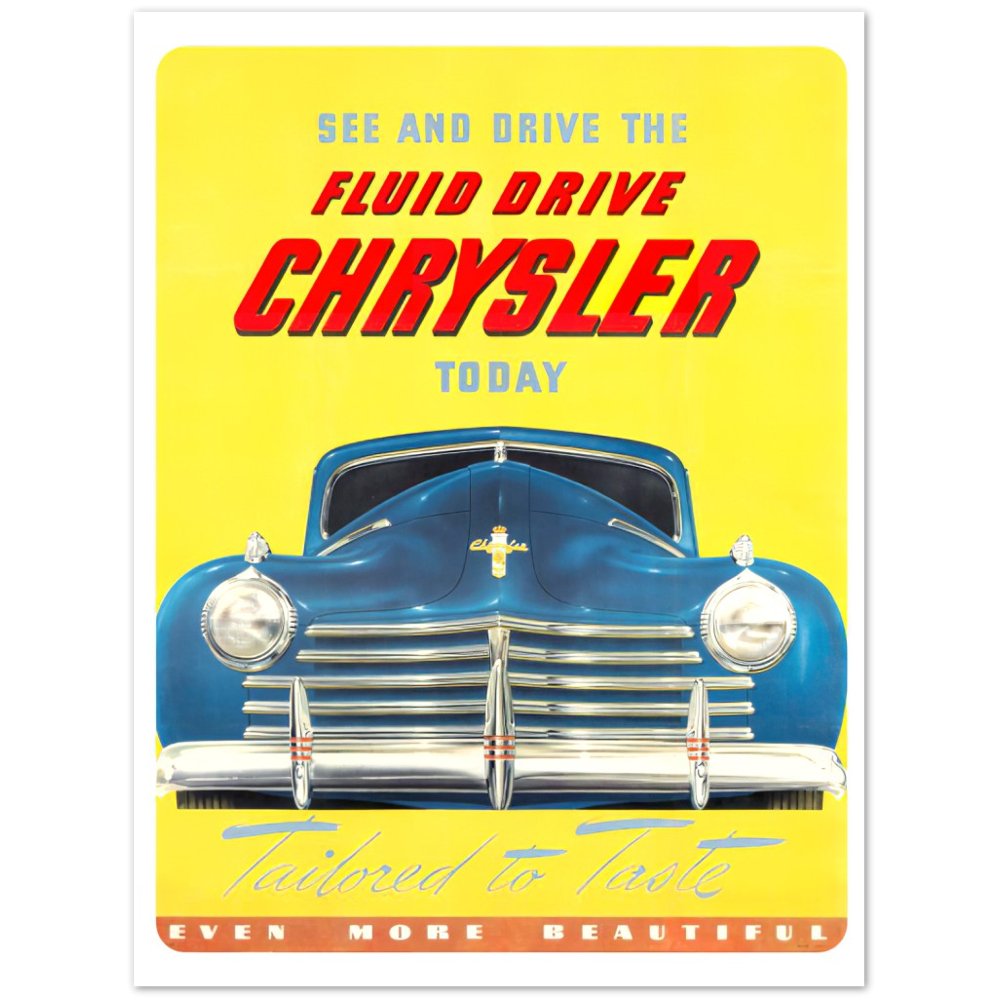 Vintage Poster on Matte Premium Paper - Posterify