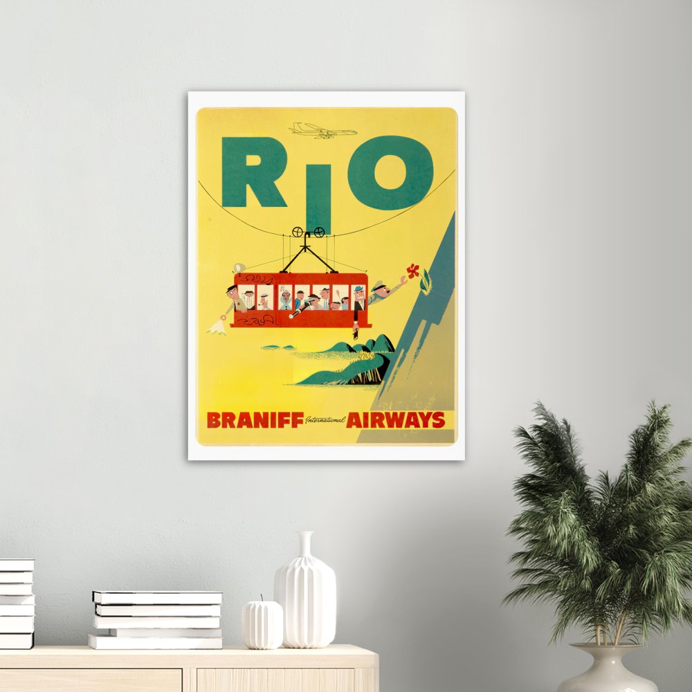 Vintage Poster on Matte Premium Paper - Posterify