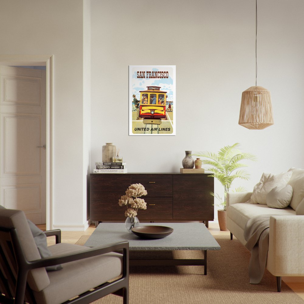 Vintage Poster on Premium Matte Paper - Posterify