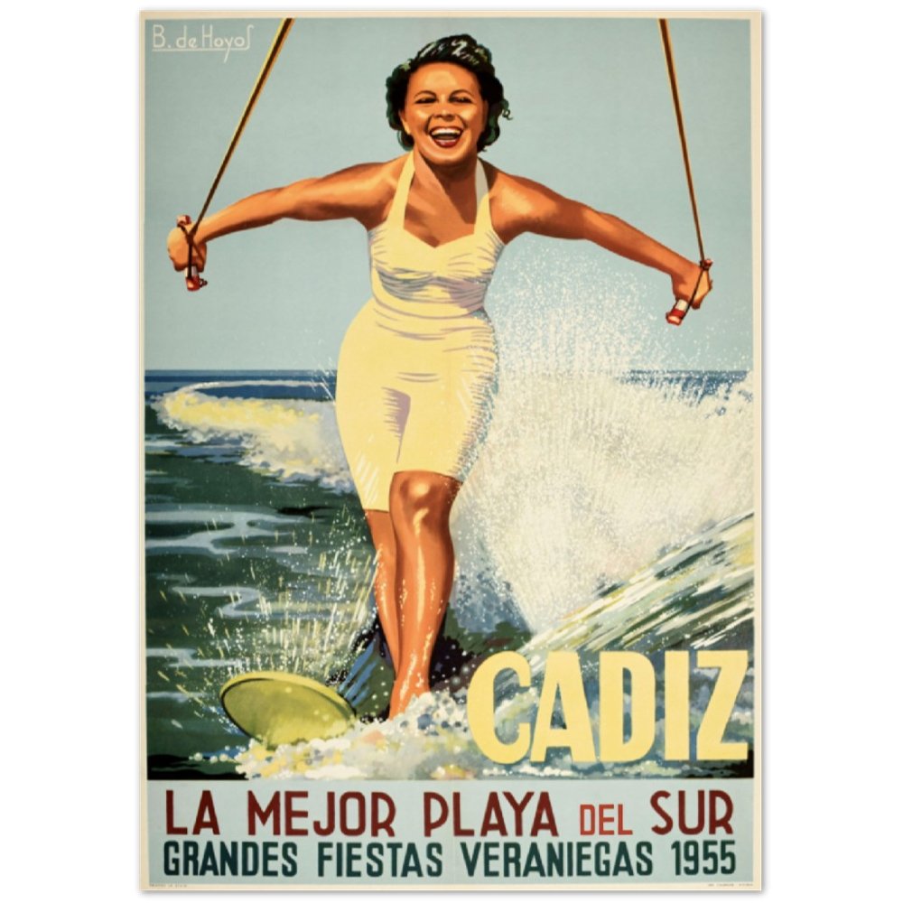 Vintage Poster on Premium Matte Paper - Posterify