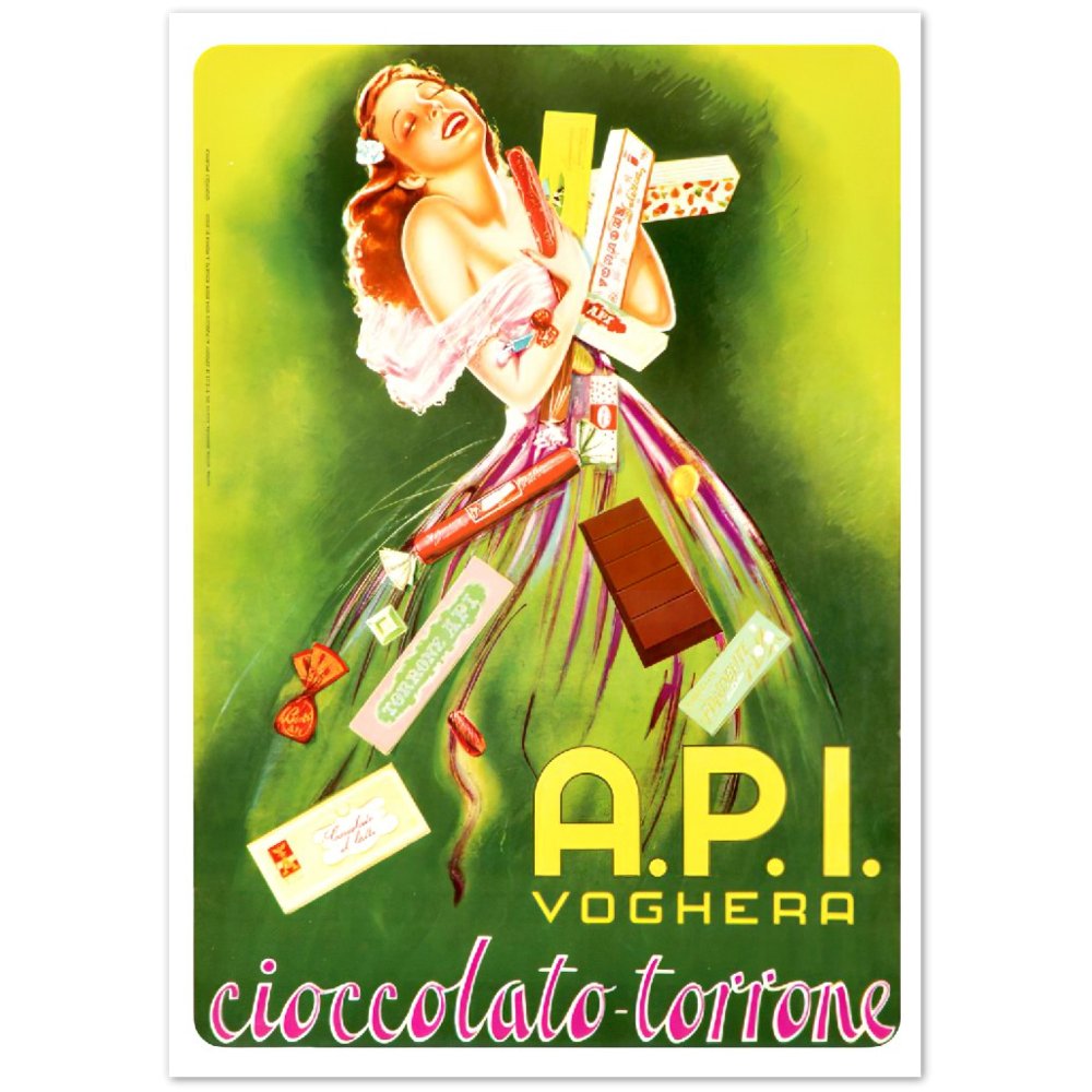 Vintage Poster on Premium Matte Paper - Posterify