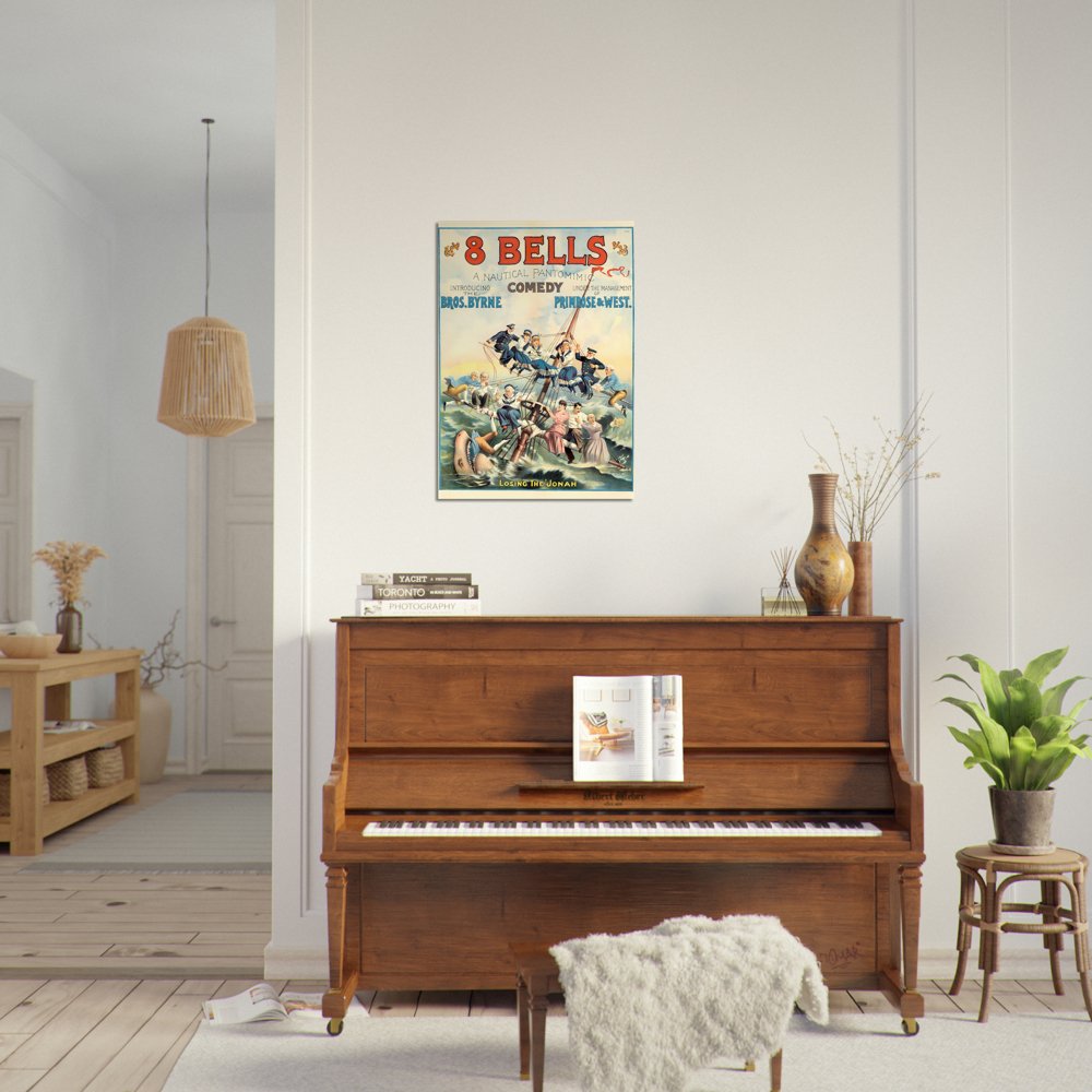 Vintage Poster on Premium Matte Paper - Posterify