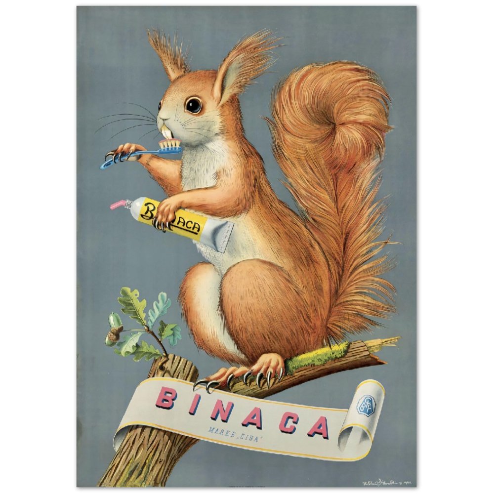 Vintage Poster on Premium Matte Paper - Posterify