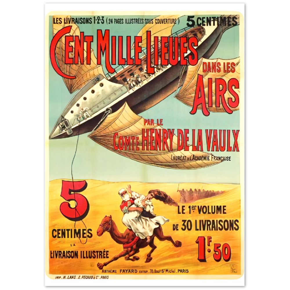 Vintage Poster on Premium Matte Paper - Posterify