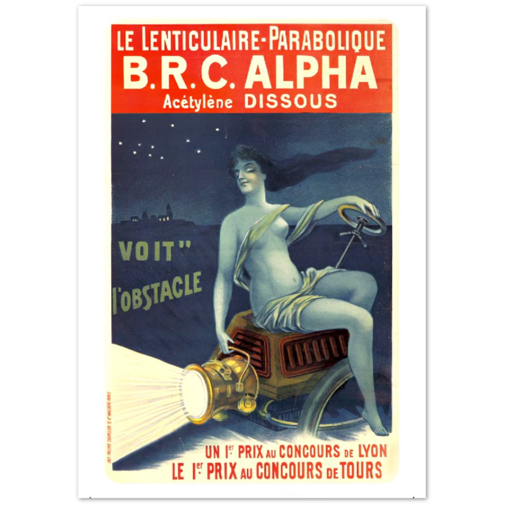 Vintage Poster on Premium Matte Paper - Posterify