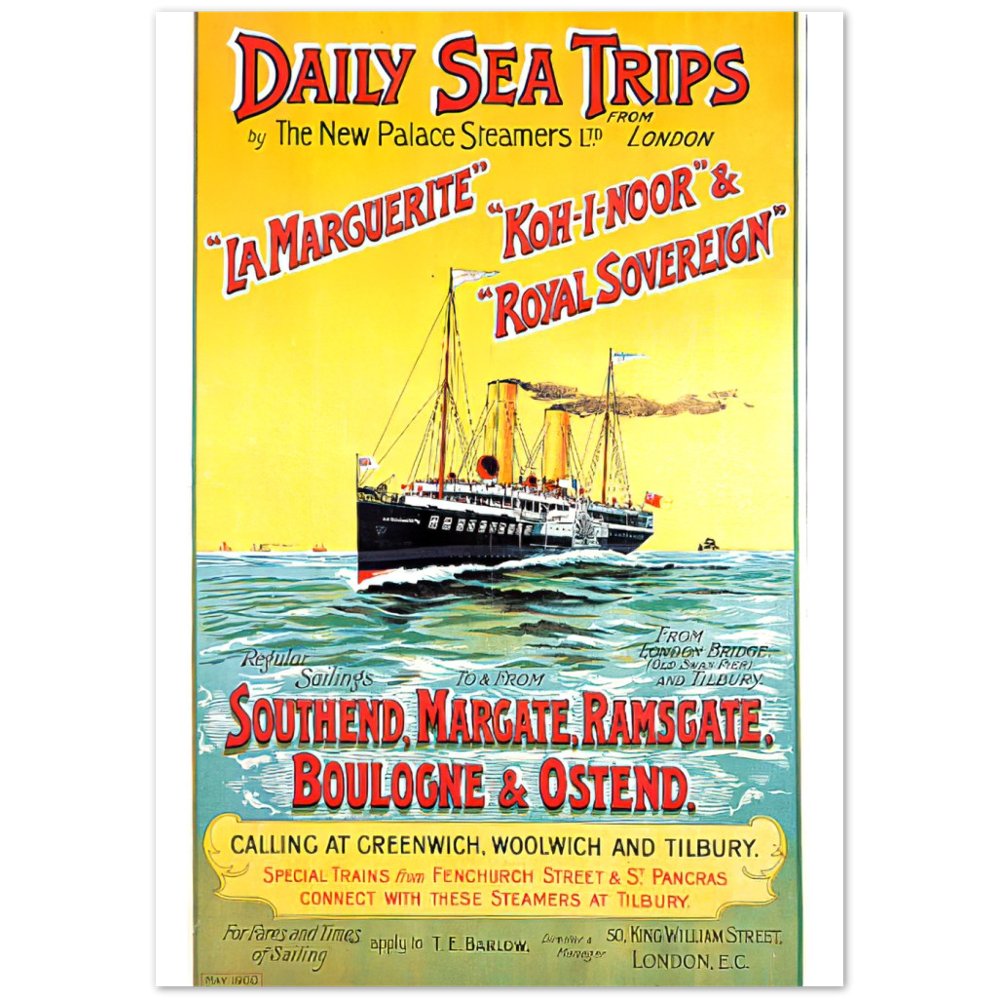 Vintage Poster on Premium Matte paper - Posterify