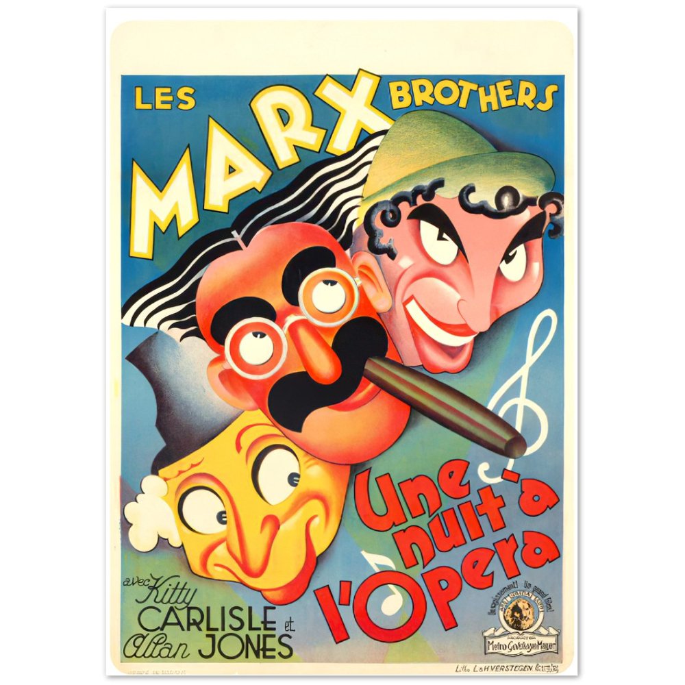 Vintage Poster on Premium Matte paper - Posterify